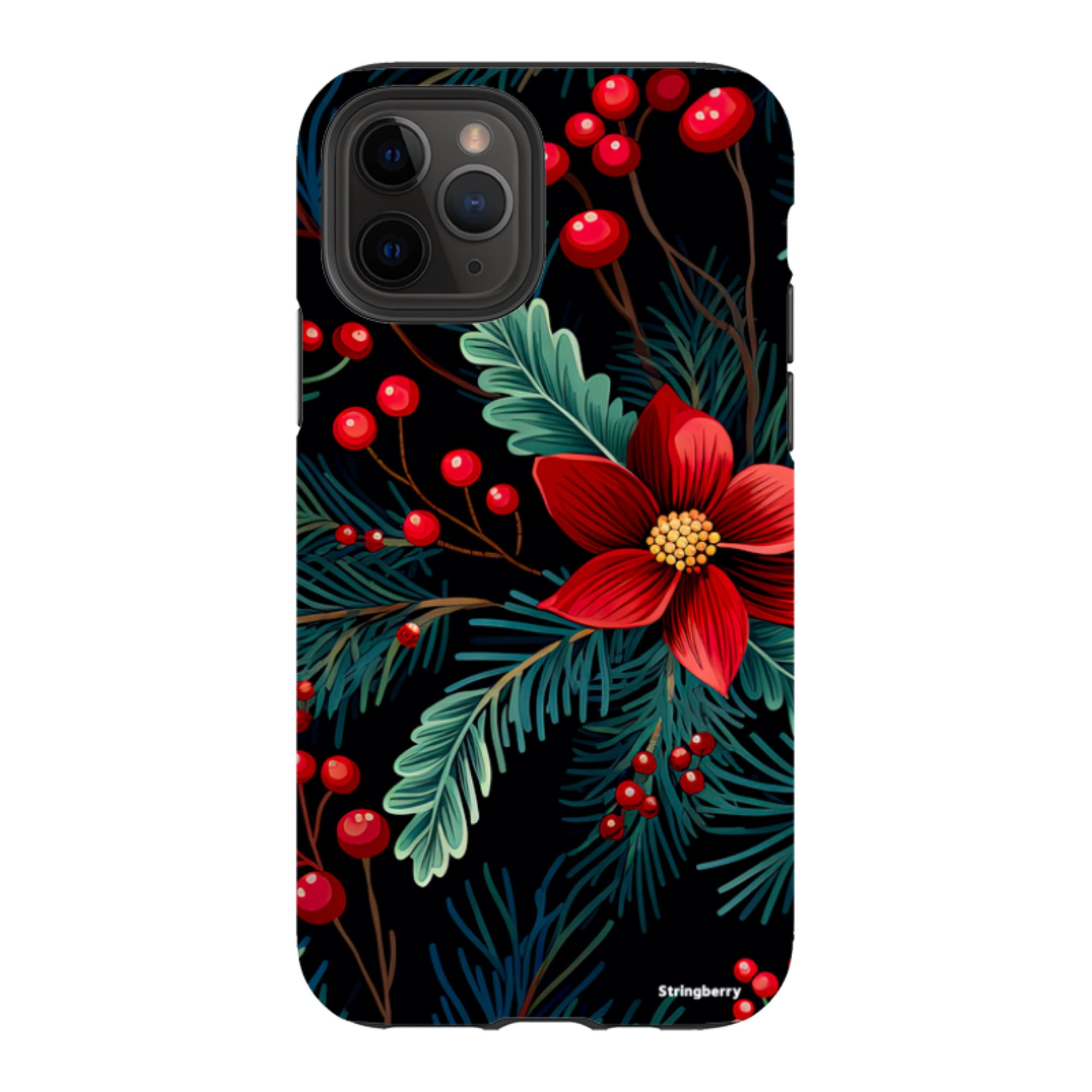 iPhone Tough Case - Red Berries II