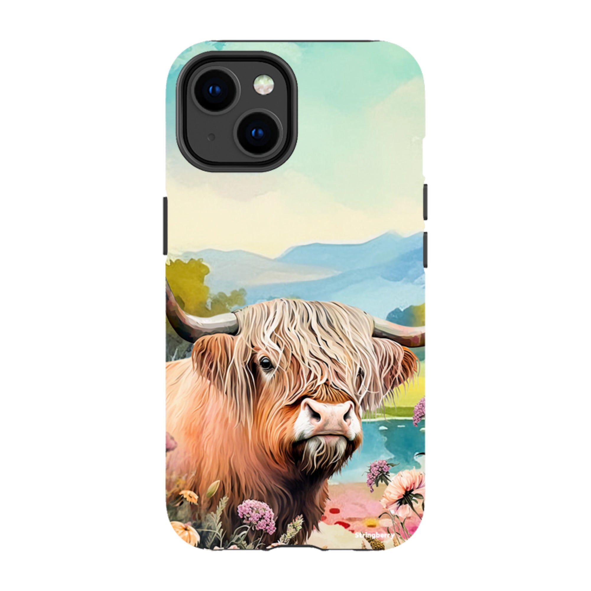 iPhone Tough Case - Highland Cow I