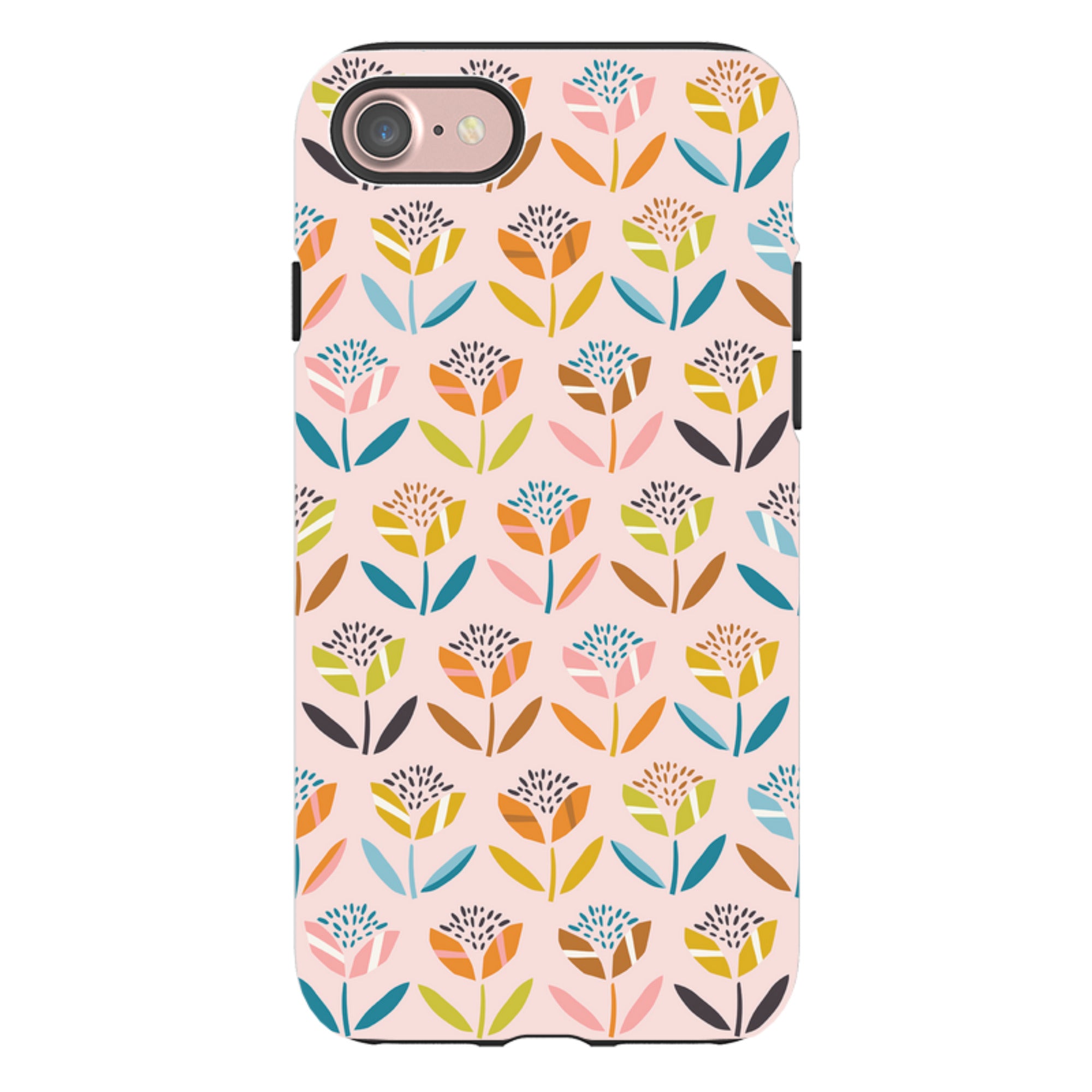iPhone Tough Case - Little Flowers By Ali Brookes