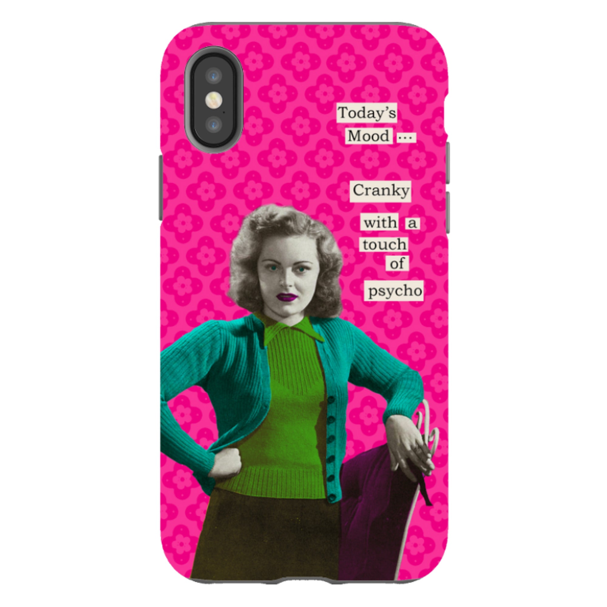 iPhone Tough Case - Todays Mood By Clare Jordan