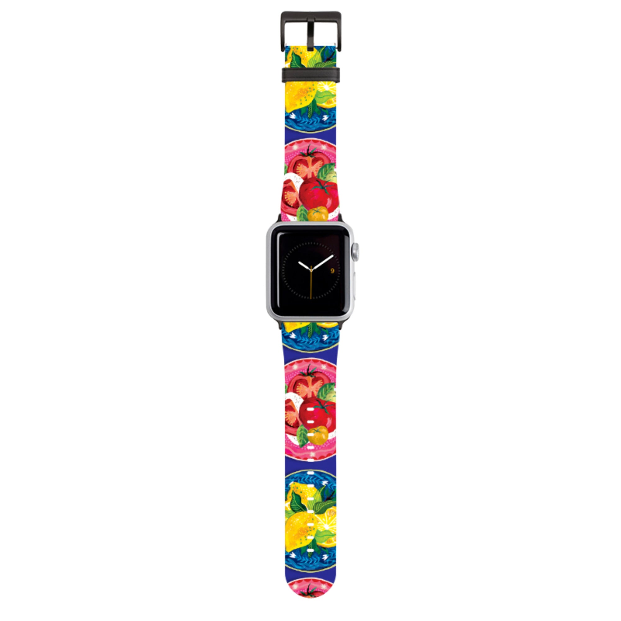 Summer Plates 1 Apple Watch Strap By Emma Frances Grant