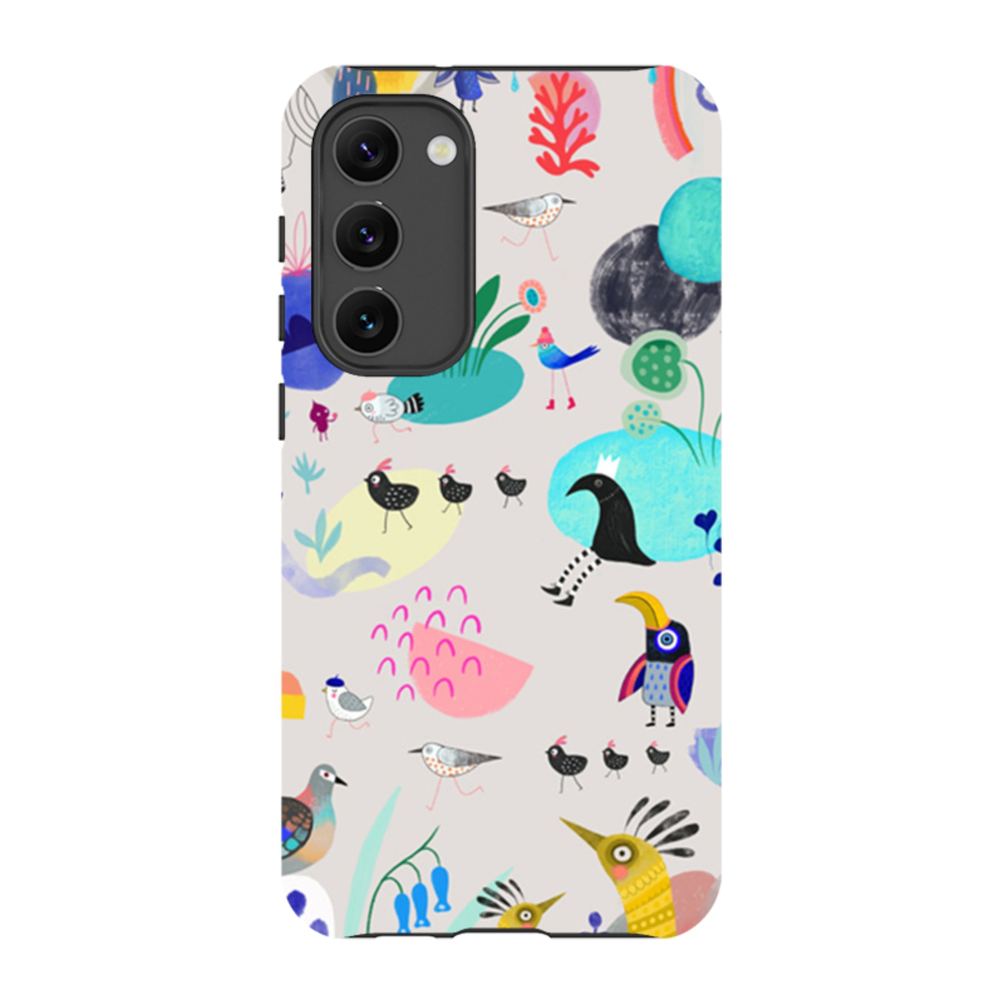 Samsung Tough Case - Crazybird By Mia Underwood