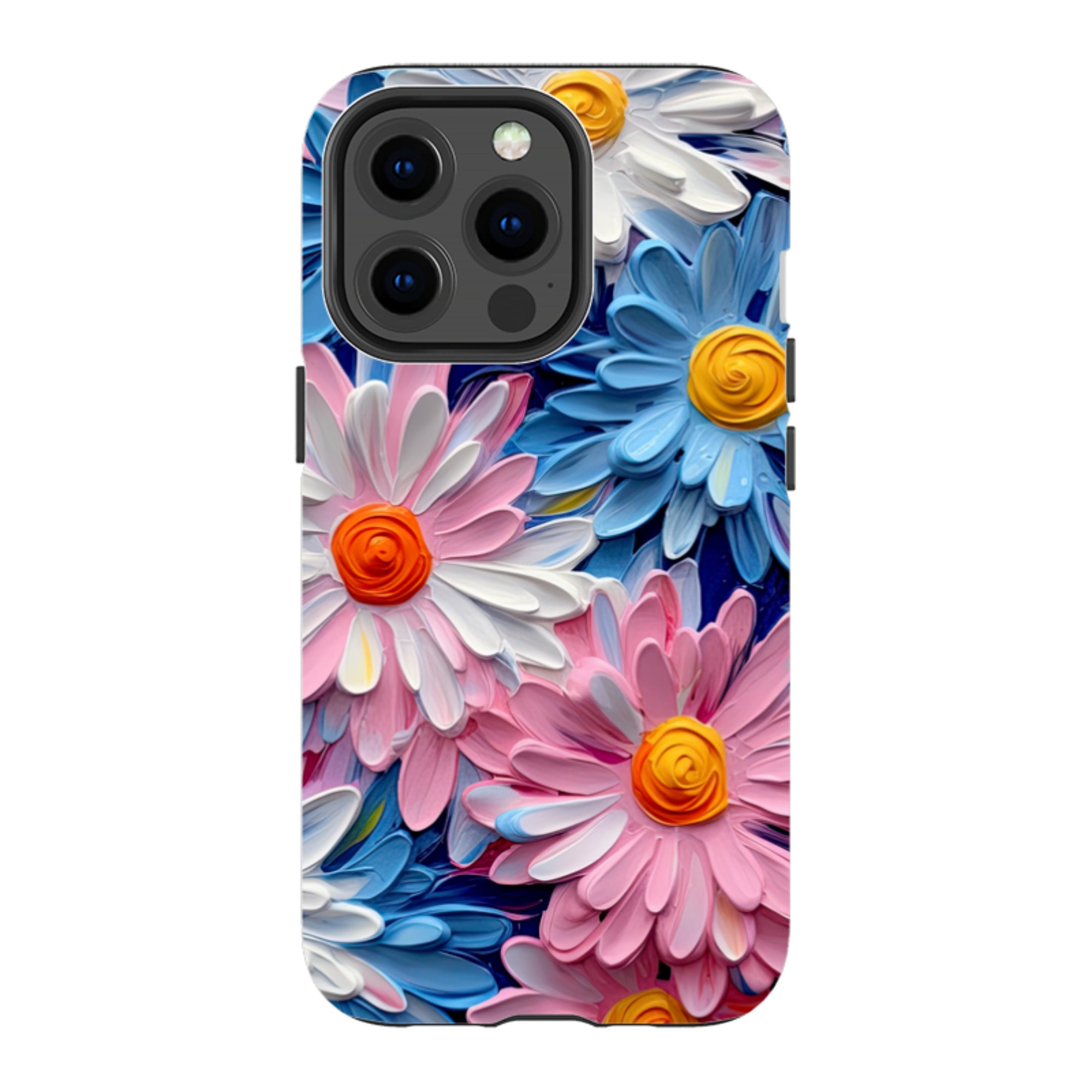 iPhone MagSafe Tough Case - Pink Daisies