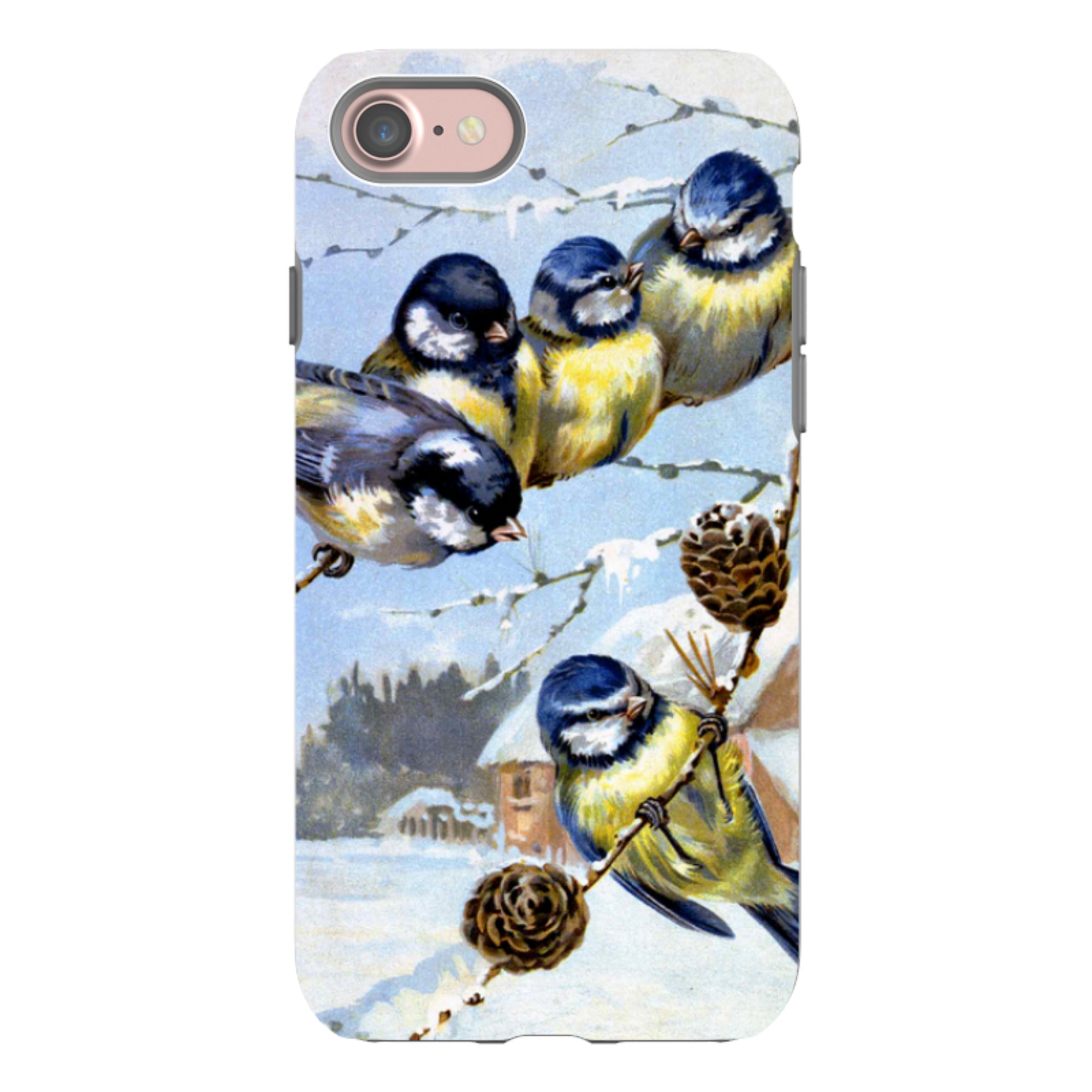 iPhone Tough Case - Winter Birds By Heritage