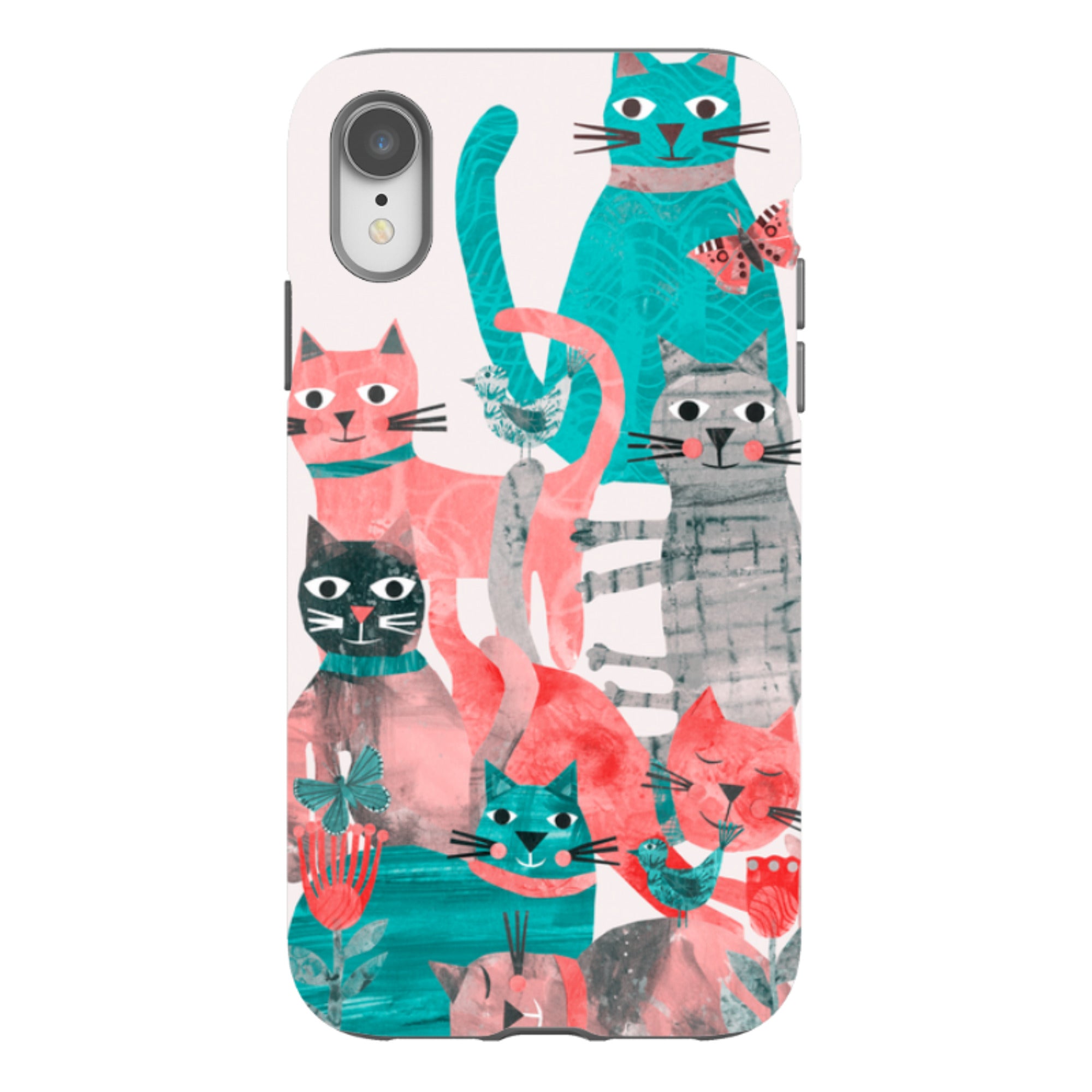 iPhone Case - Cat Party II By Tracey English