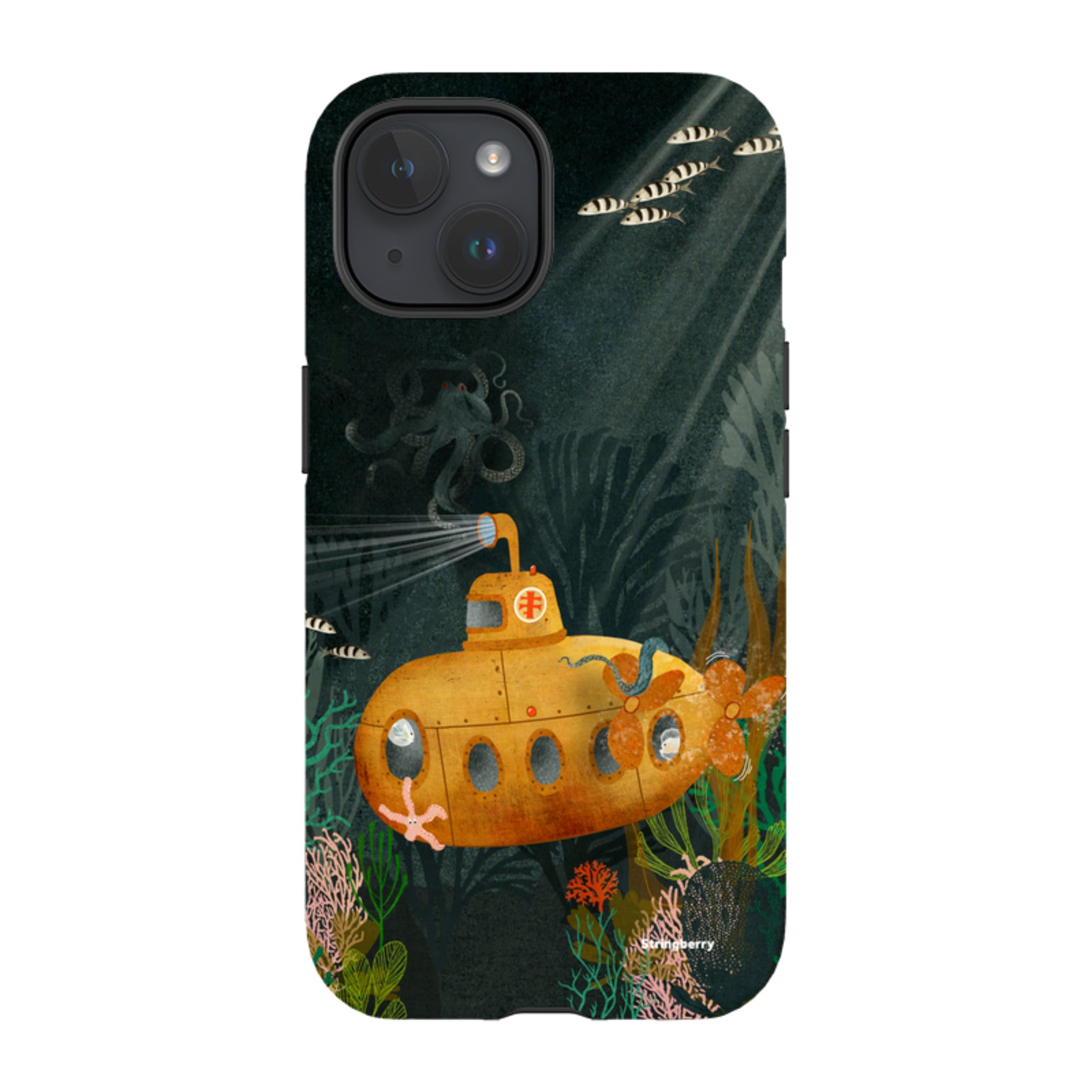 iPhone Tough Case - Submarine By Katherine Quinn
