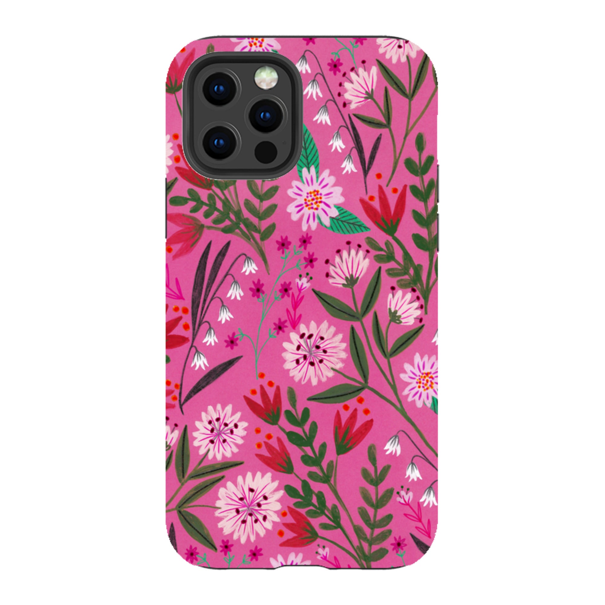 iPhone Tough Case - Pink Sunset By Lee Foster Wilson