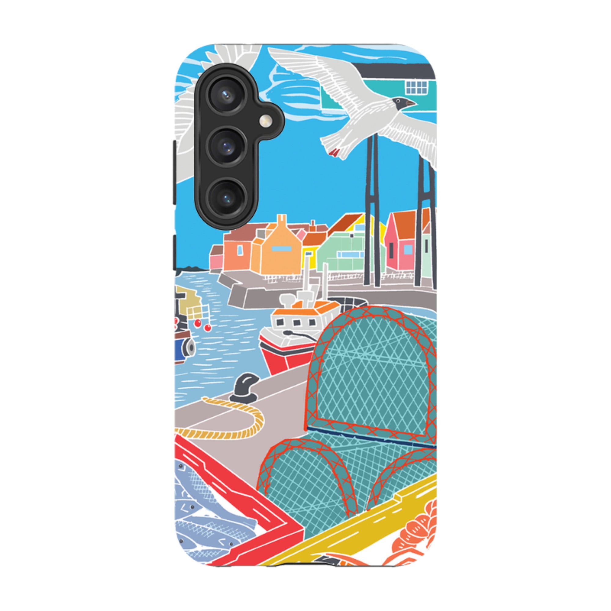 Samsung Tough Case - Bright Houses By Kate Heiss