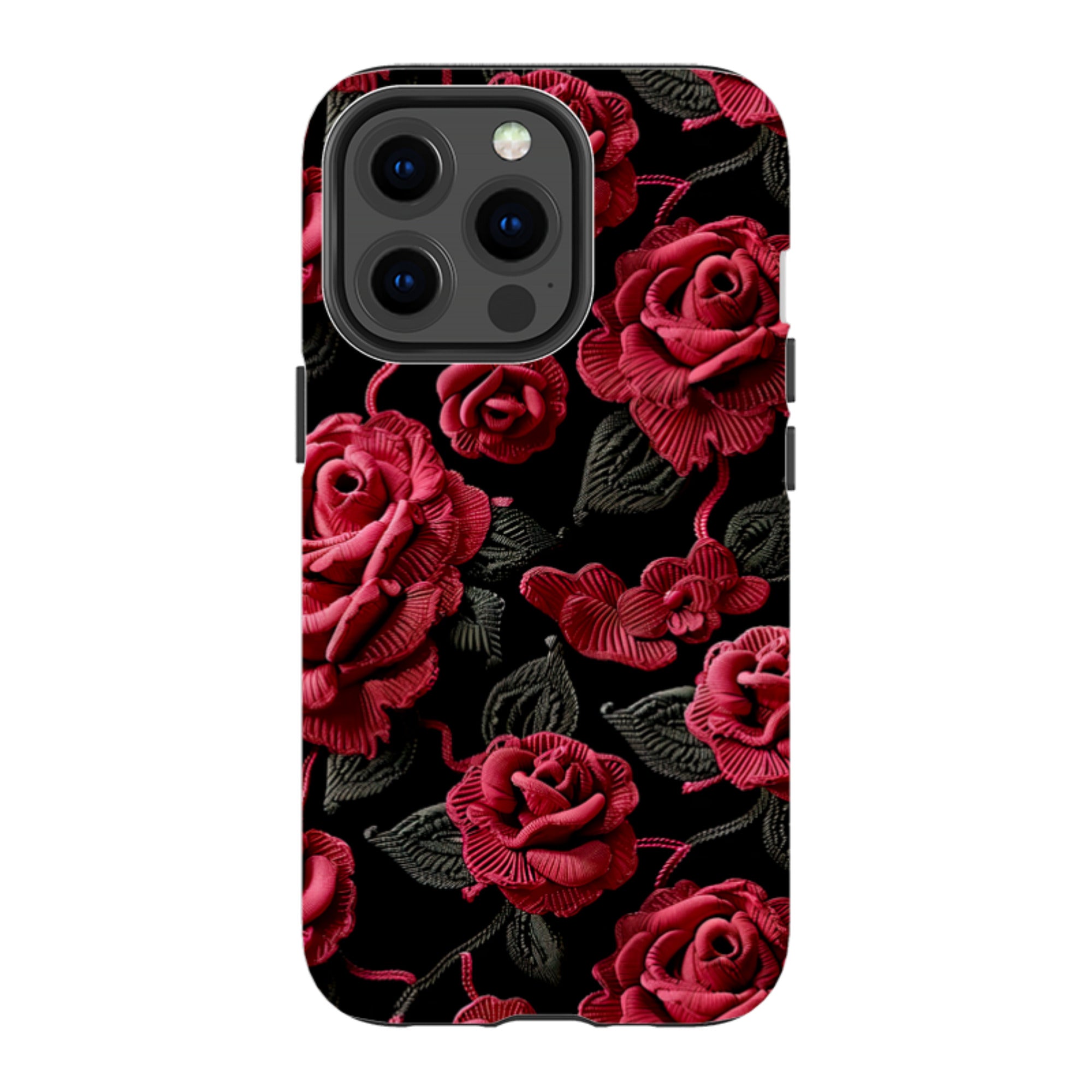 iPhone MagSafe Tough Case - Dark Roses