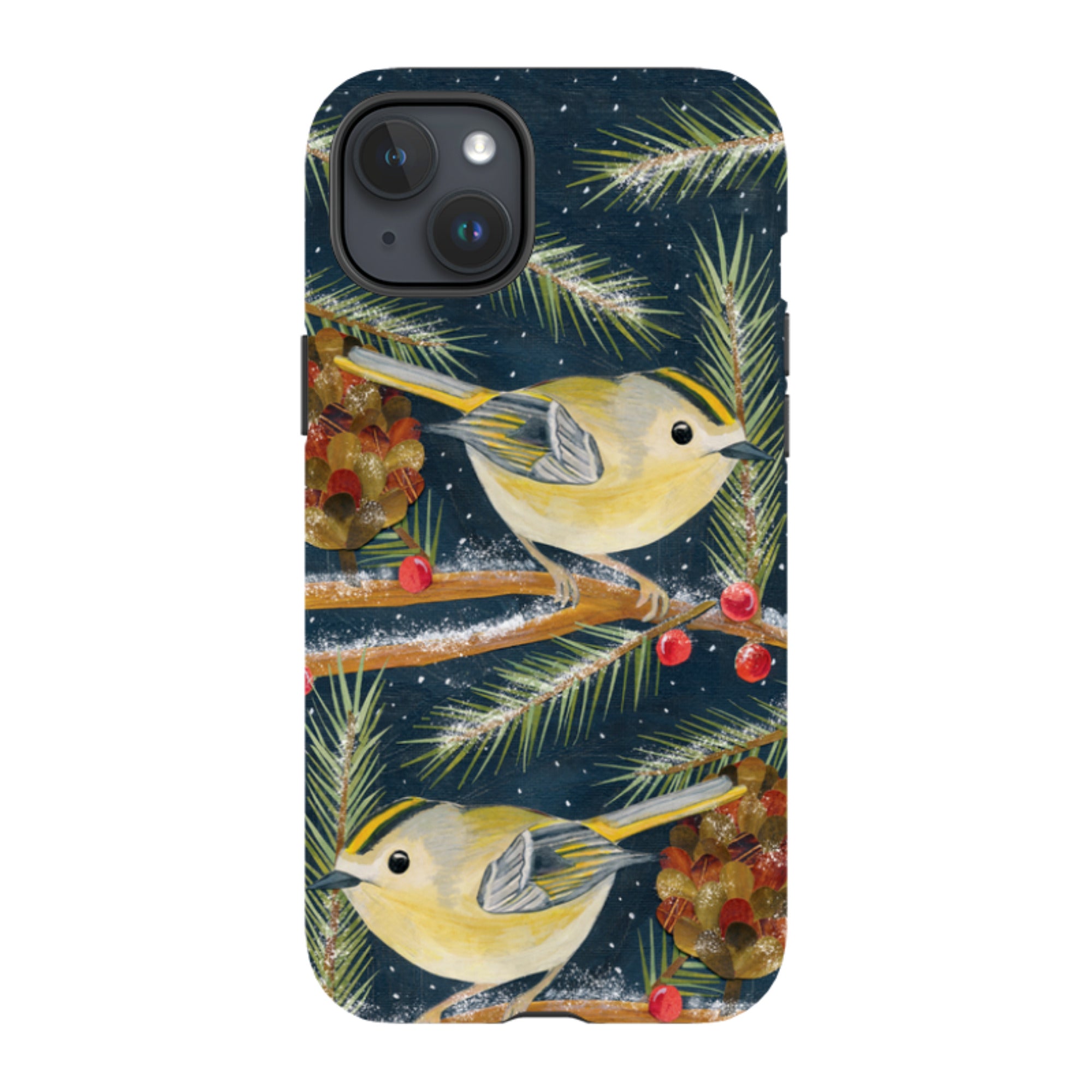 iPhone MagSafe Tough Case - Goldcrest By Tracey English