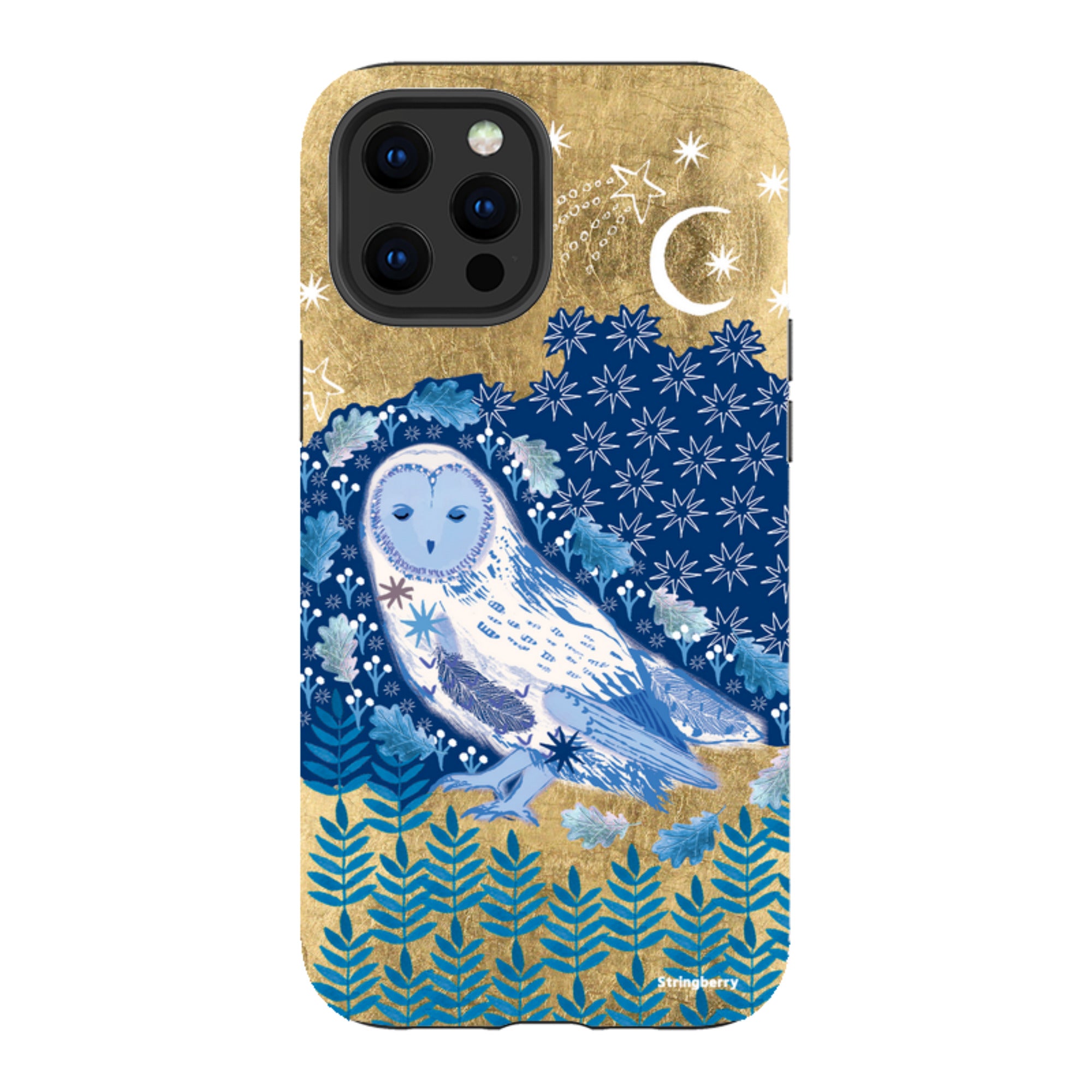 iPhone Tough Case - Owl By Emma Frances Grant