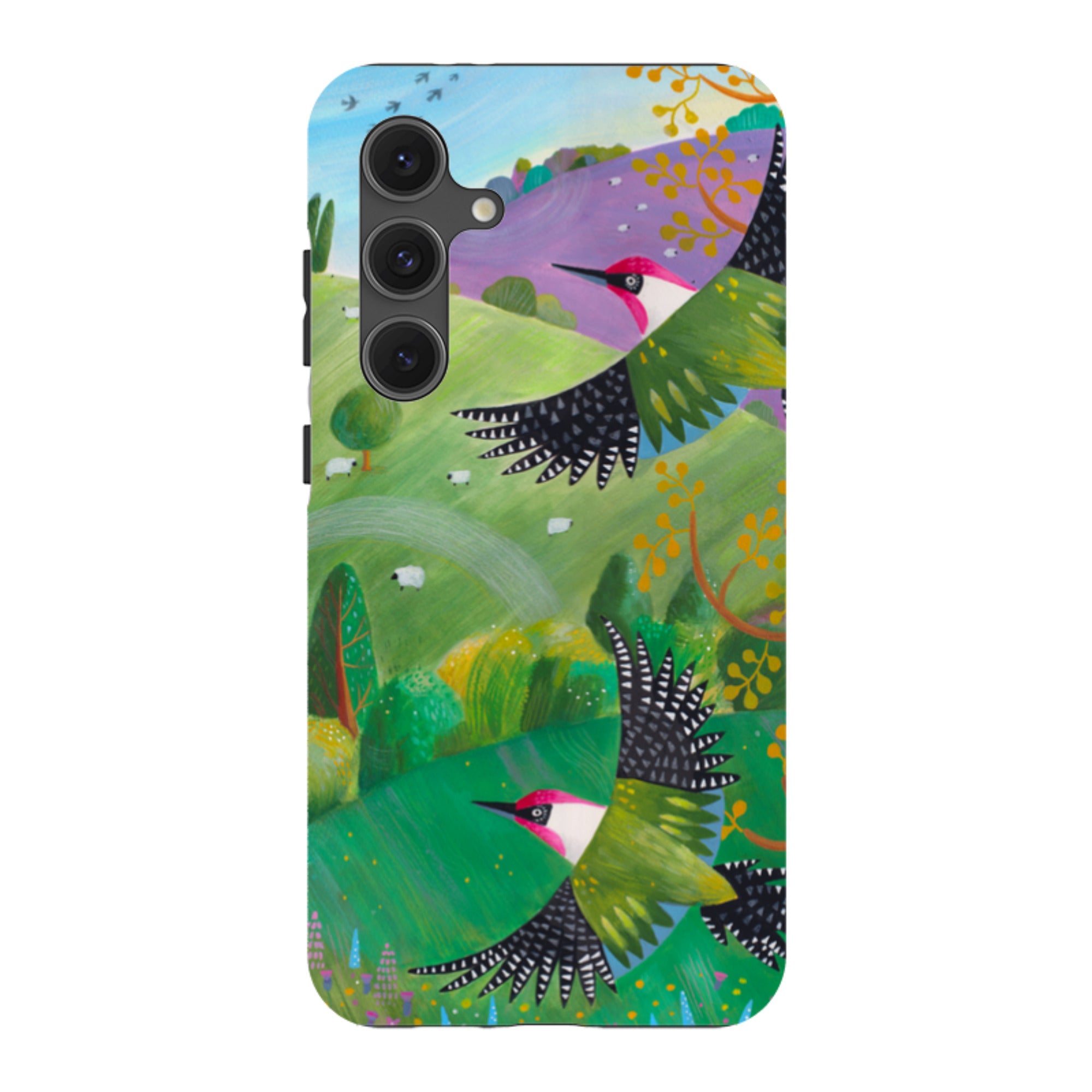Samsung Tough Case - Woodpeckers By Bex Parkin