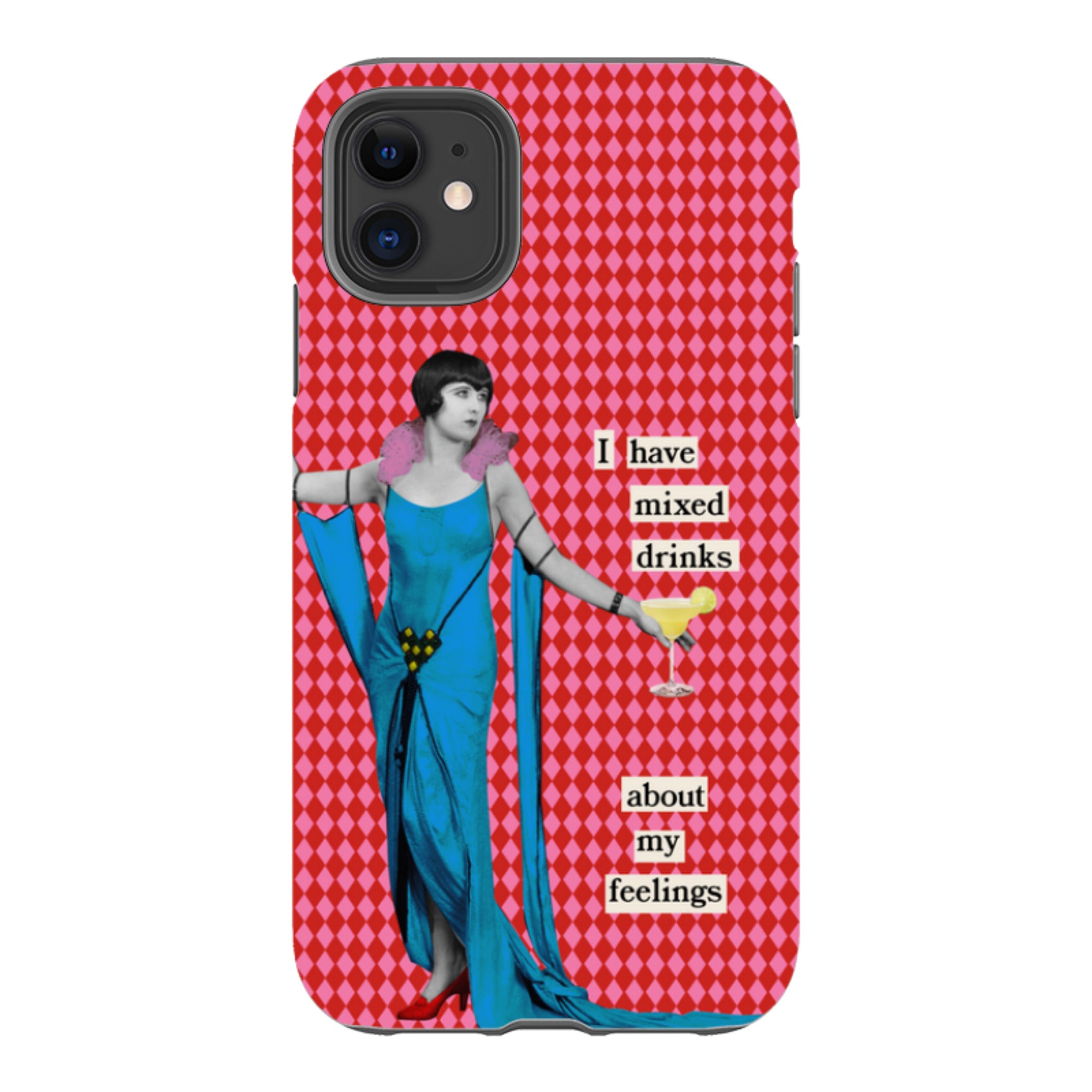 iPhone Tough Case - Mixed Drinks By Clare Jordan