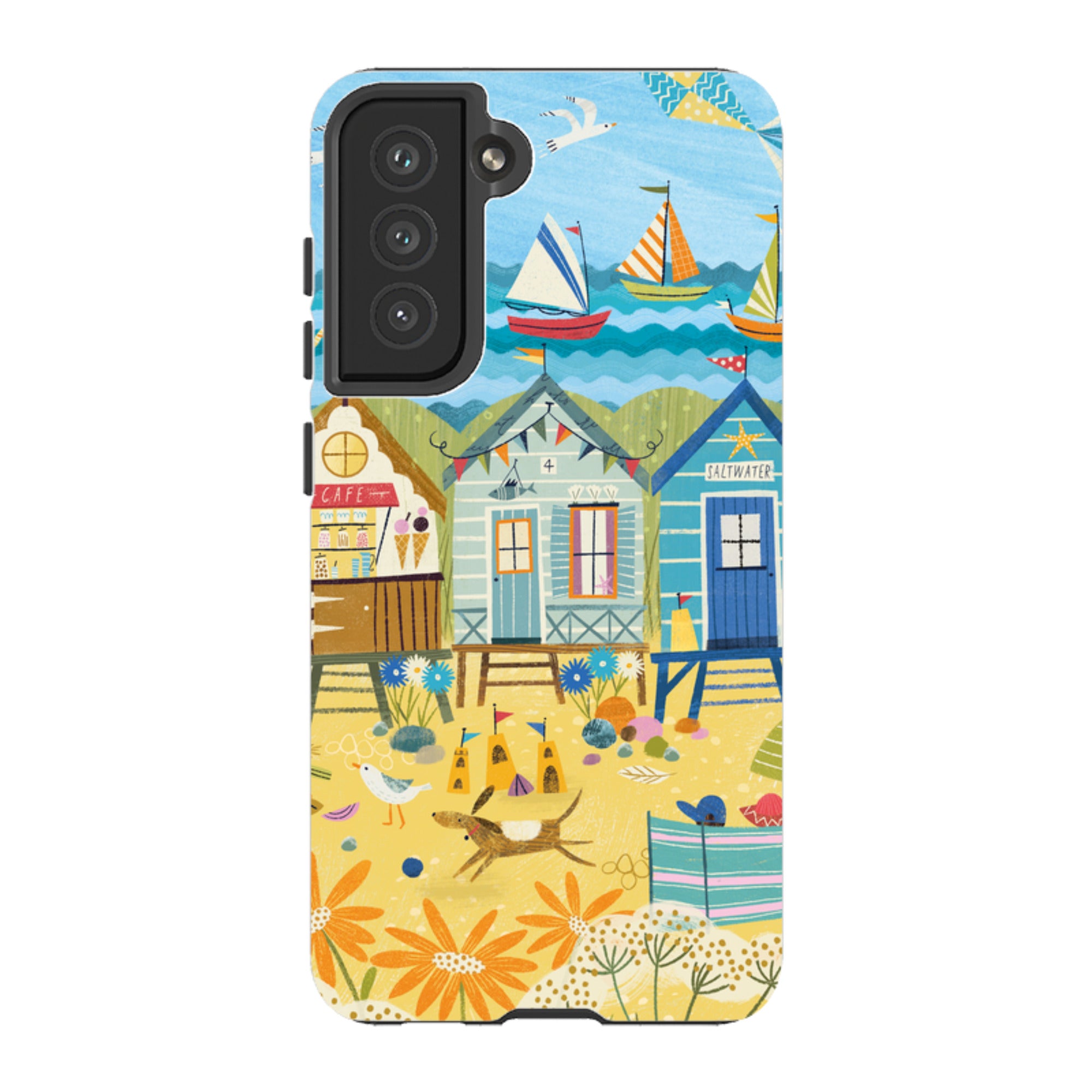 Samsung Tough  Case - Beachy Days 1 By Ali Brookes