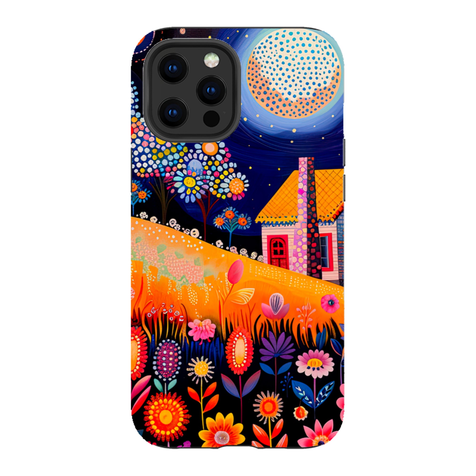iPhone Case - Folk Art House I
