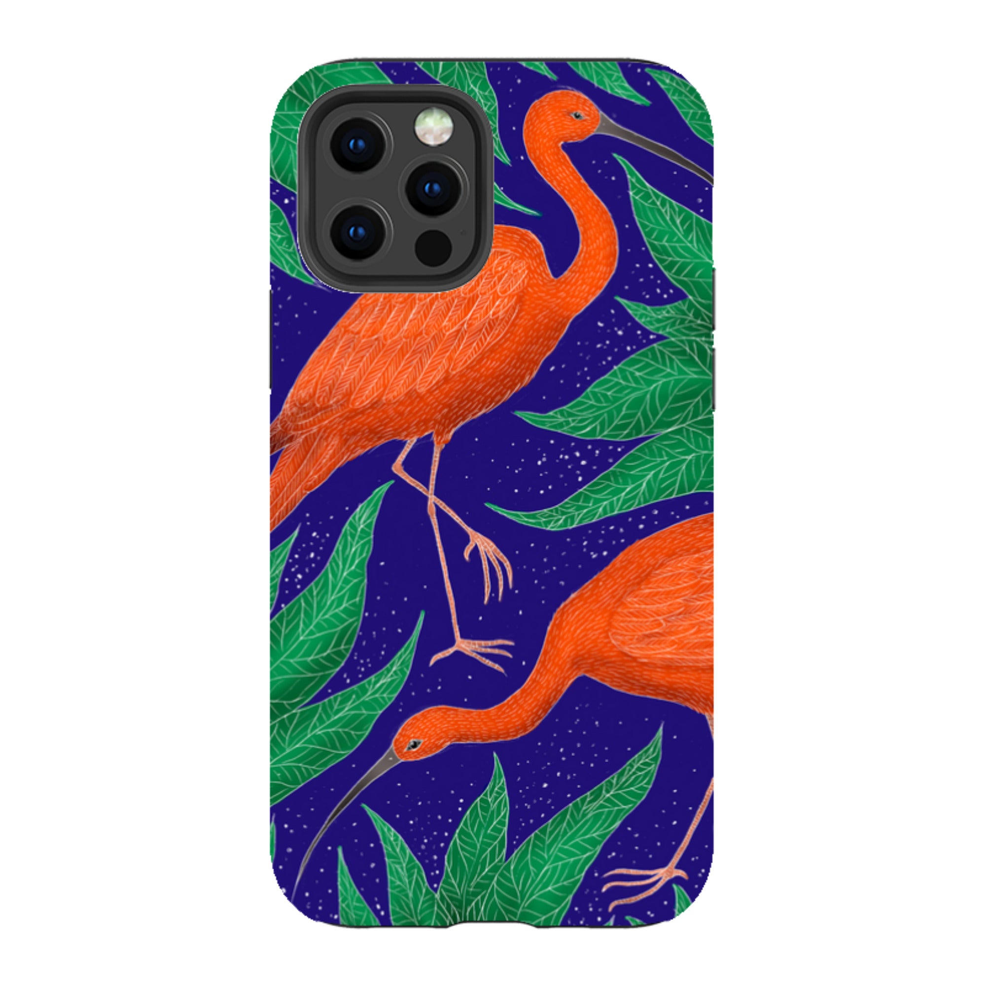 iPhone Tough Case - Scarlet Ibis By Catherine Rowe