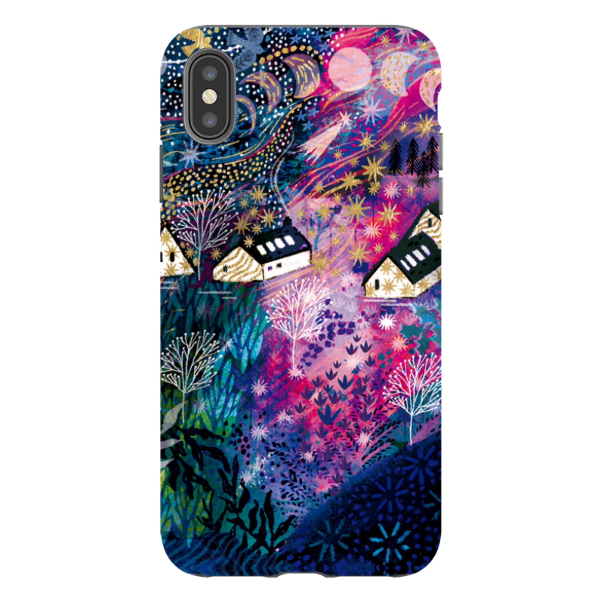iPhone Tough Case - Northern Lights By Emma Frances Grant