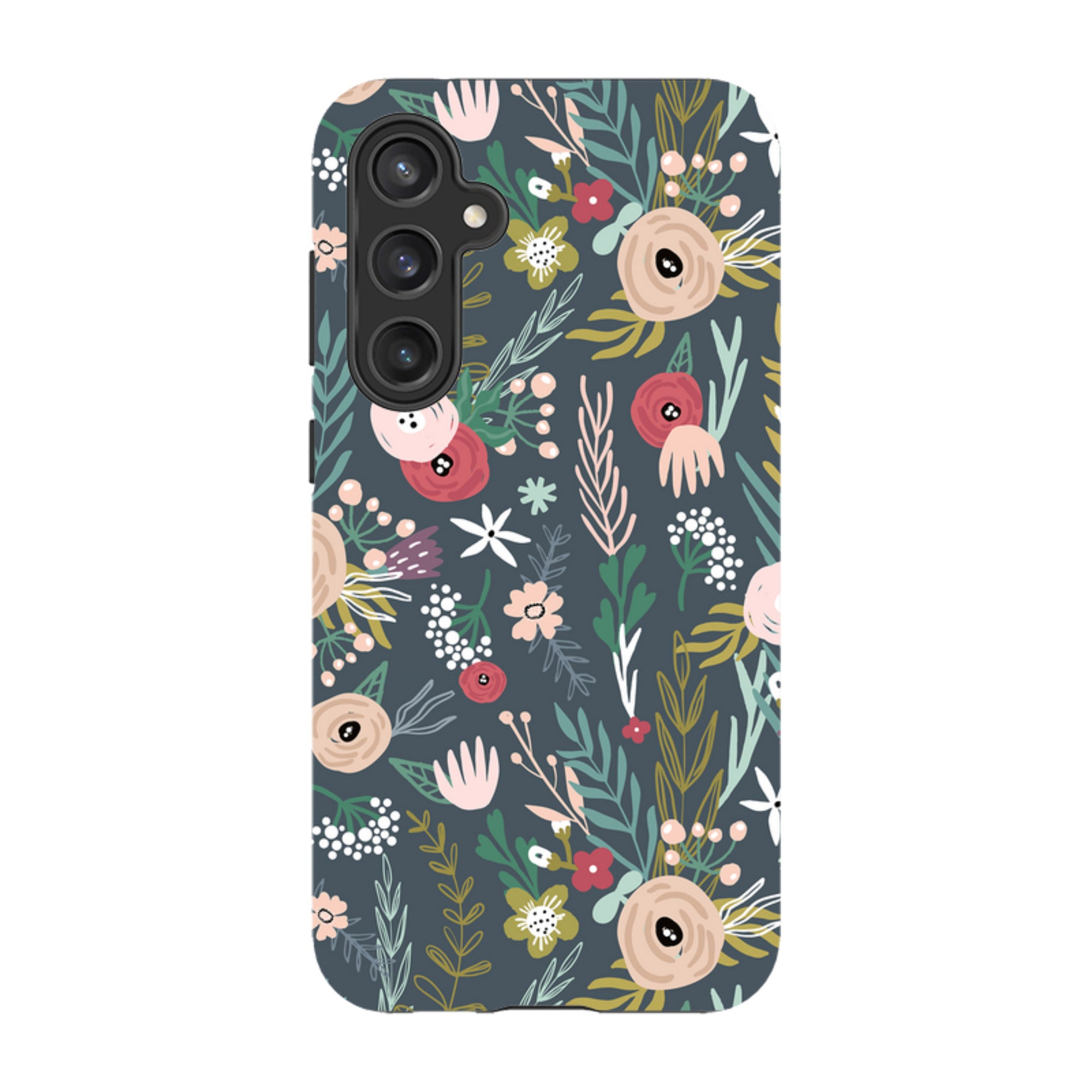 Samsung Tough Case - Winter Scandi Floral