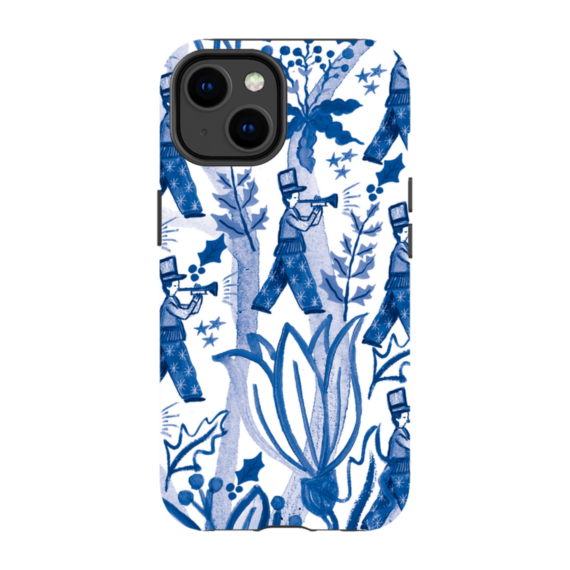iPhone Tough Case - Ten Pipers Piping By Emma Frances Grant