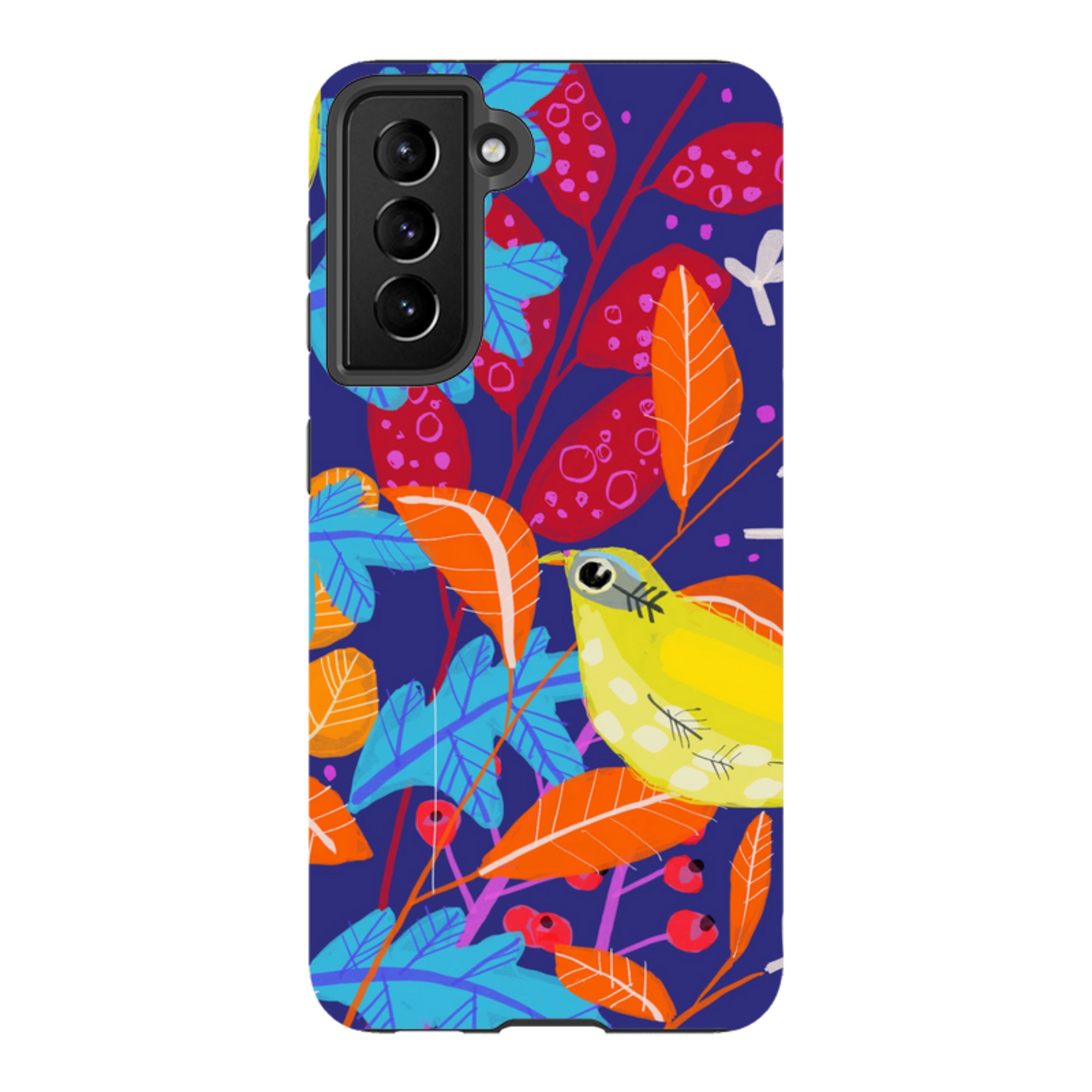 Samsung Tough Case - Yellow Bird By Claire West