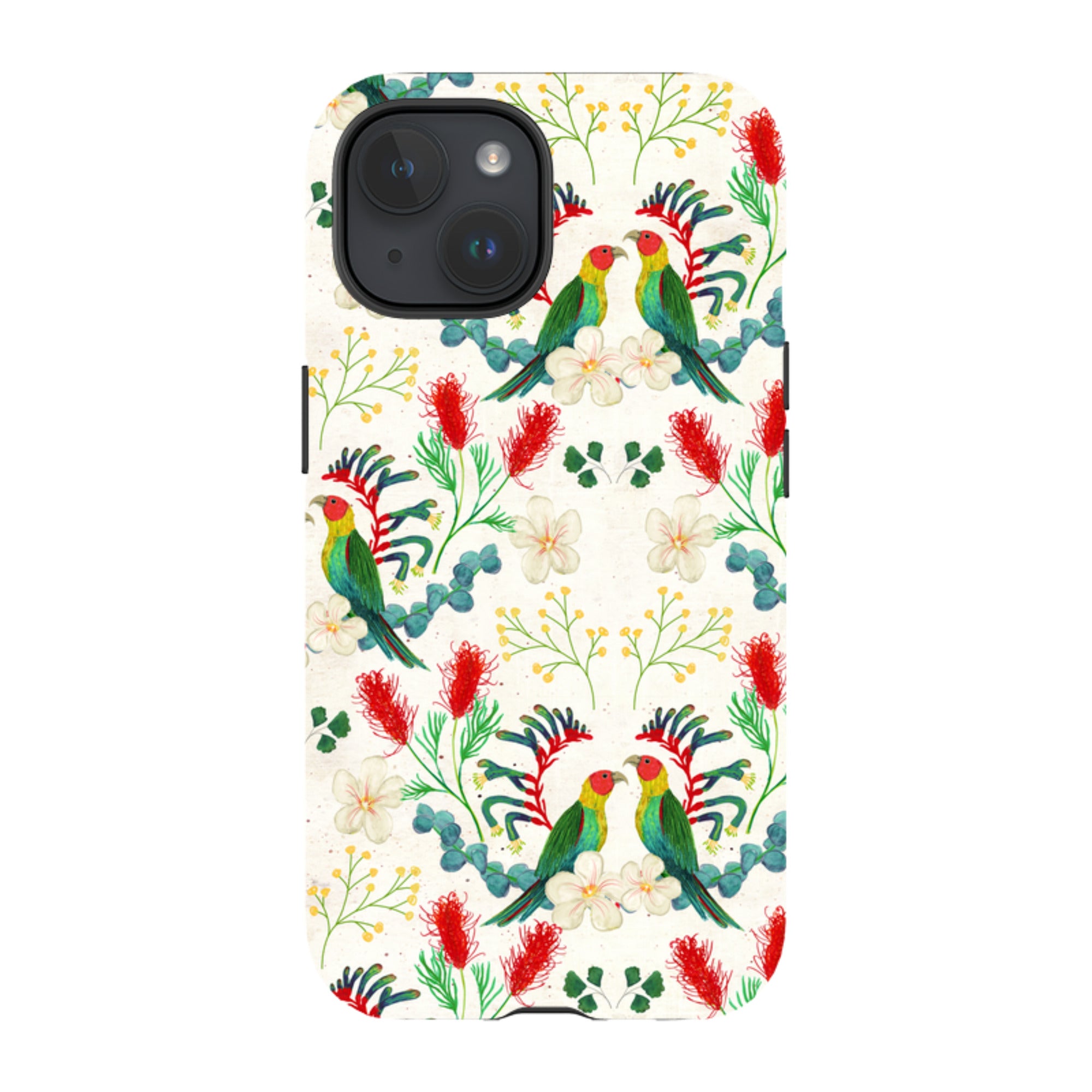 iPhone MagSafe Tough Case - Rainbow Lorikeet By Katherine Quinn