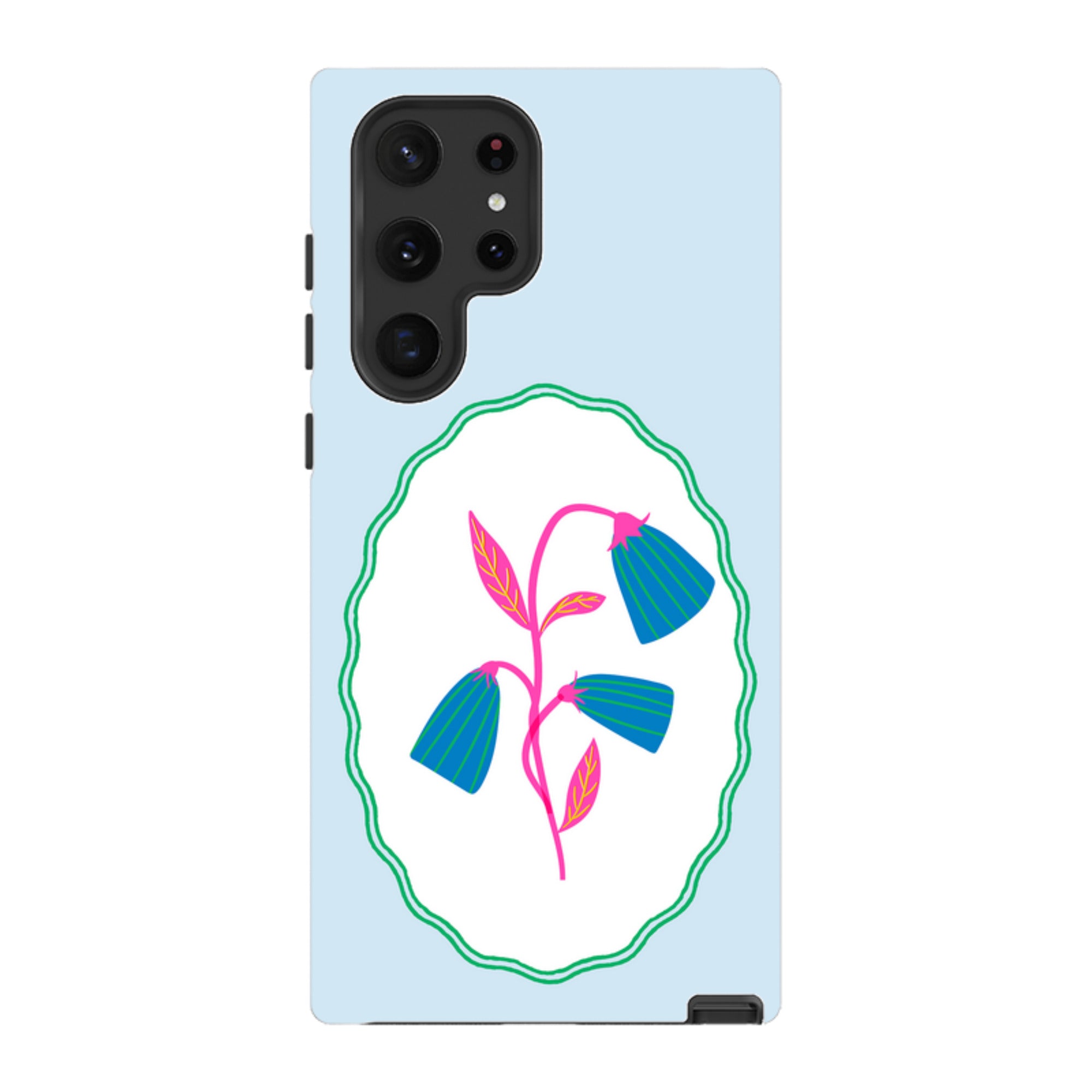 Samsung Tough Case - Floral Portrait