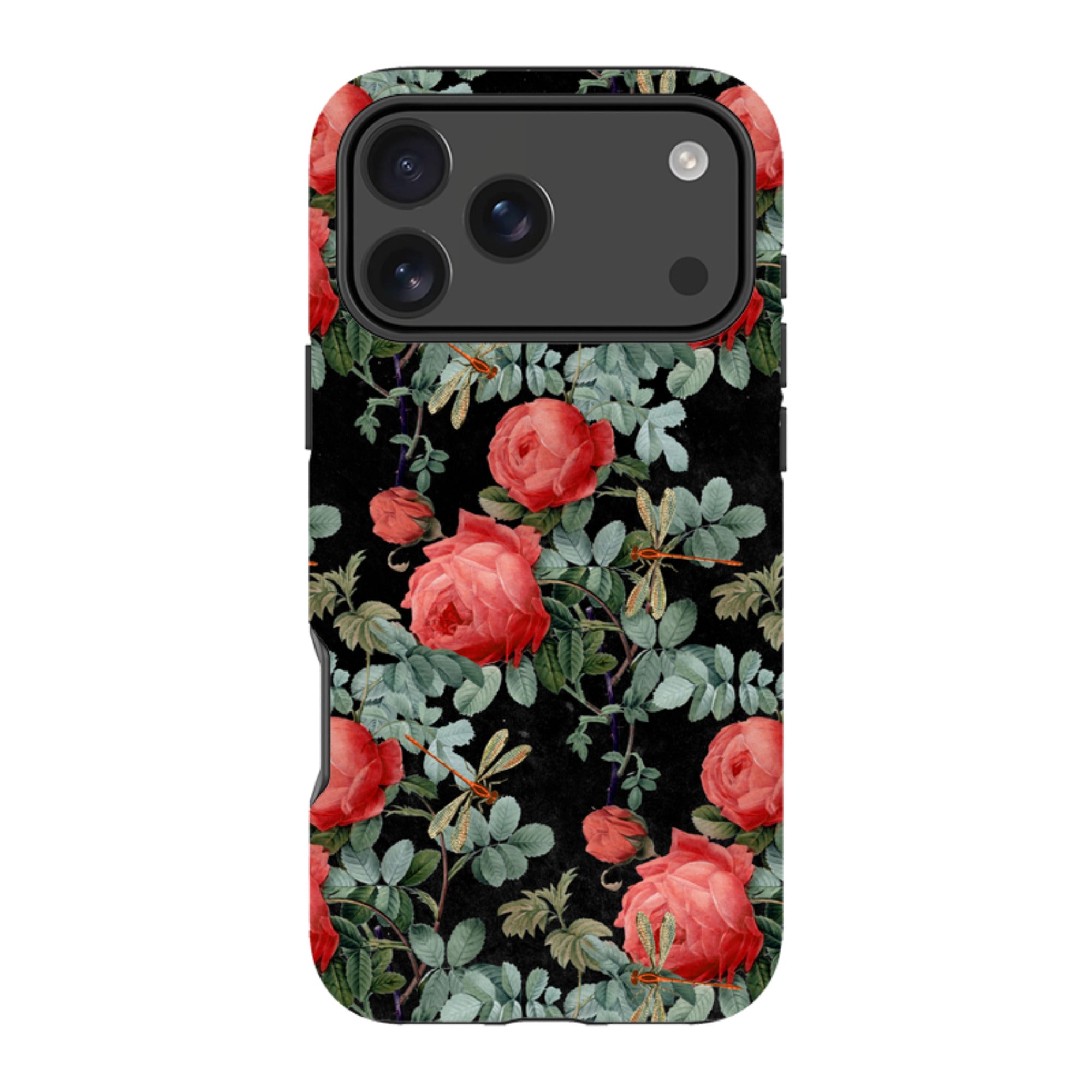 iPhone Tough Case - Dragons And Roses