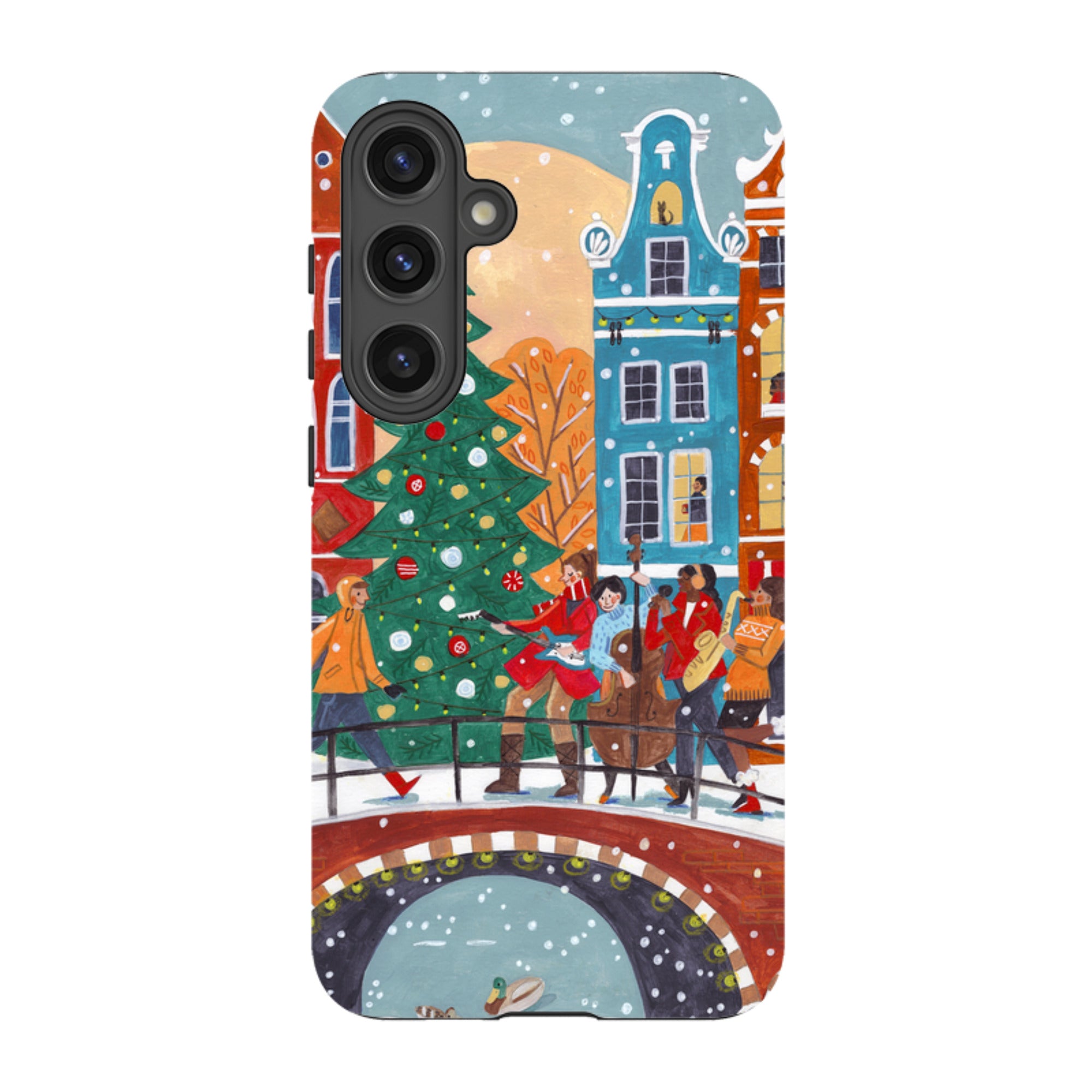 Samsung Tough Case - Christmas Music Amsterdam By Caroline Bonne Muller