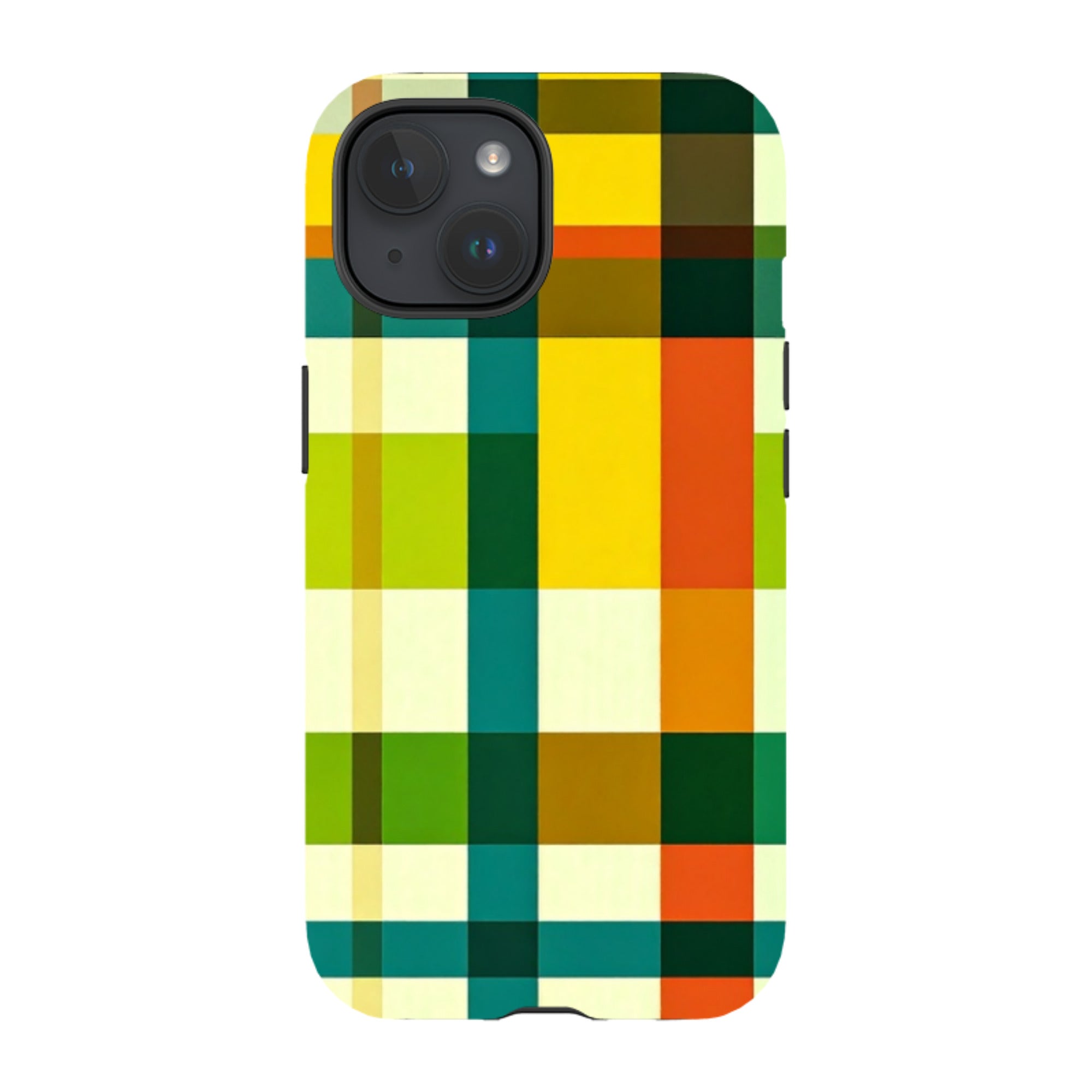 iPhone Tough Case - Los Angeles Gingham