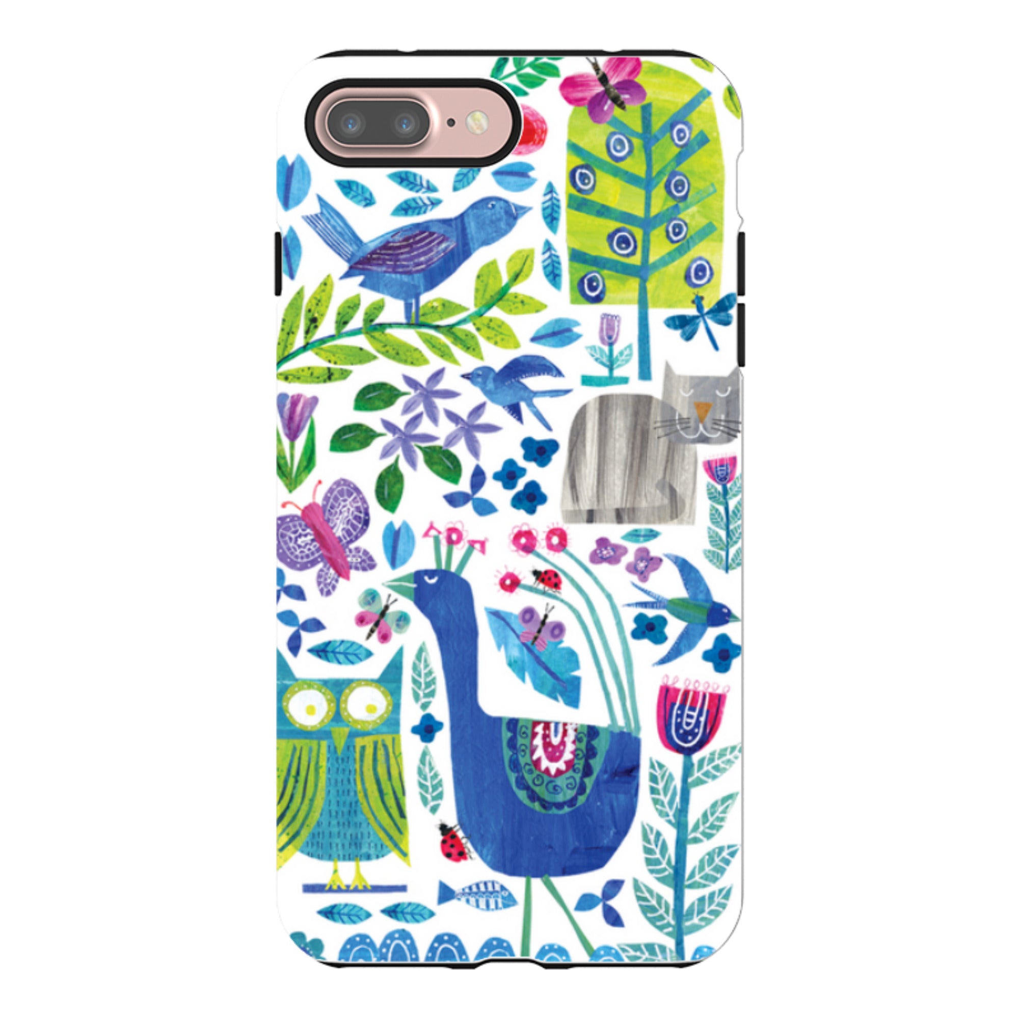iPhone Tough Case - Back Garden By Tracey English