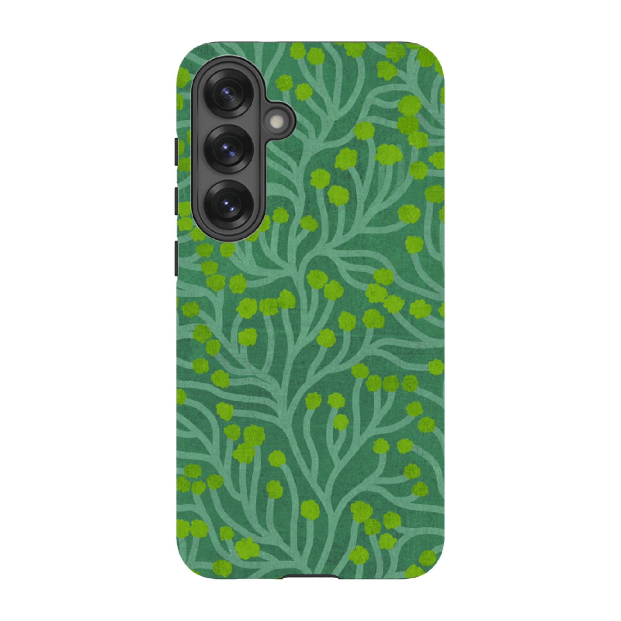 Samsung Tough Case - Vine Green And Teal By Katherine Quinn