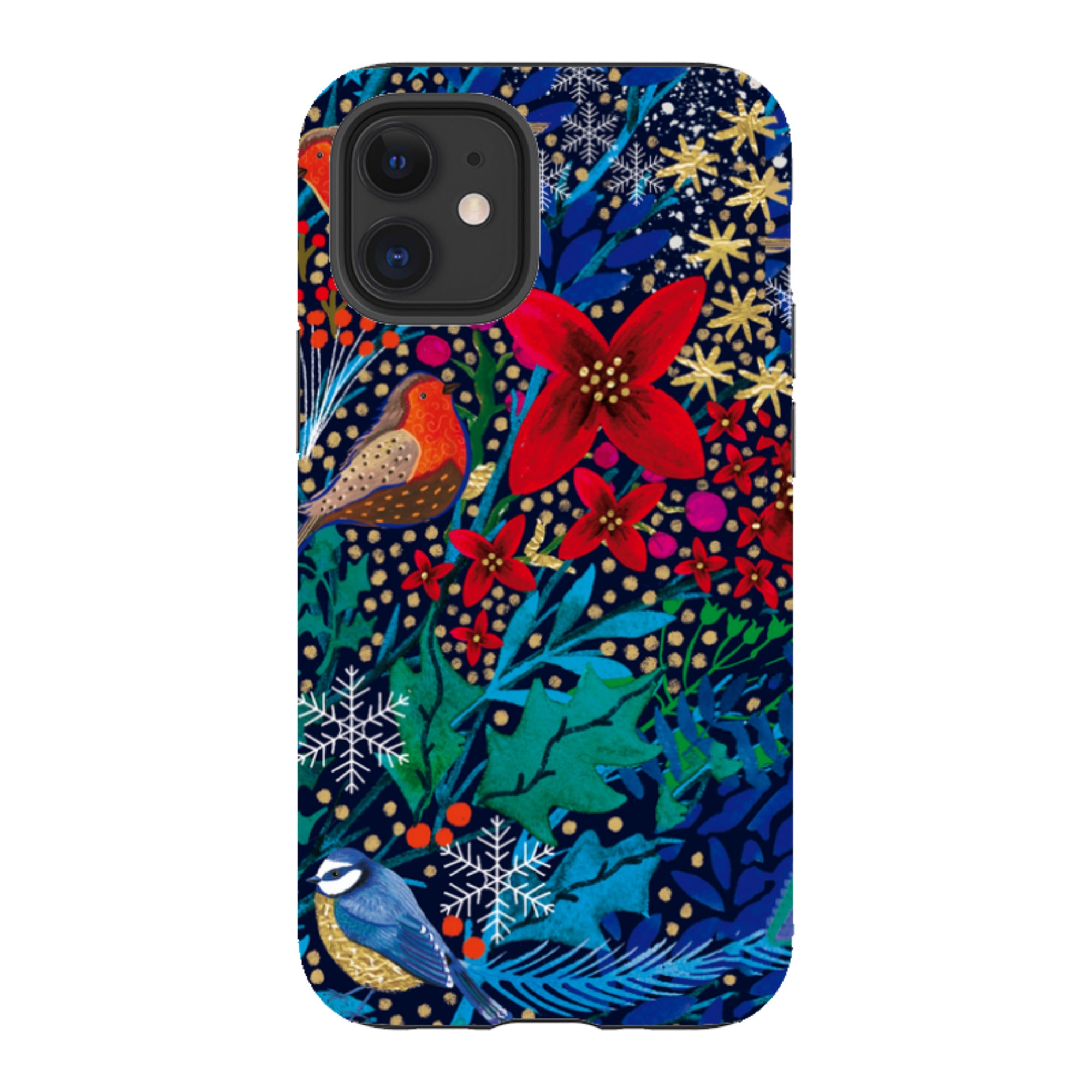iPhone Tough Case - Xmas Robin II By Emma Frances Grant