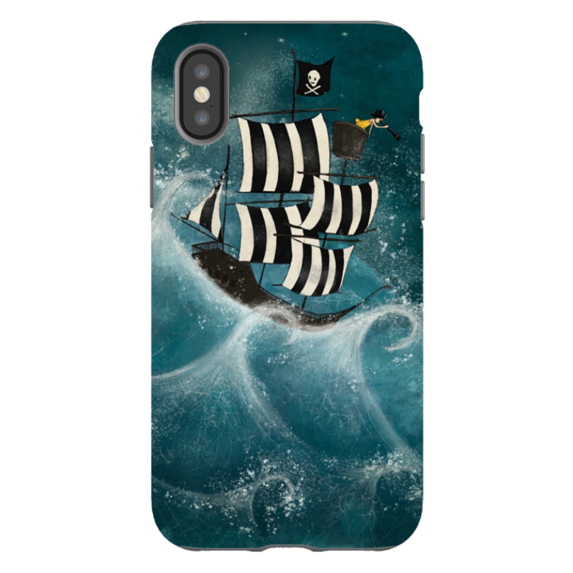 iPhone Tough Case - Face The Storm By Maja Lindberg
