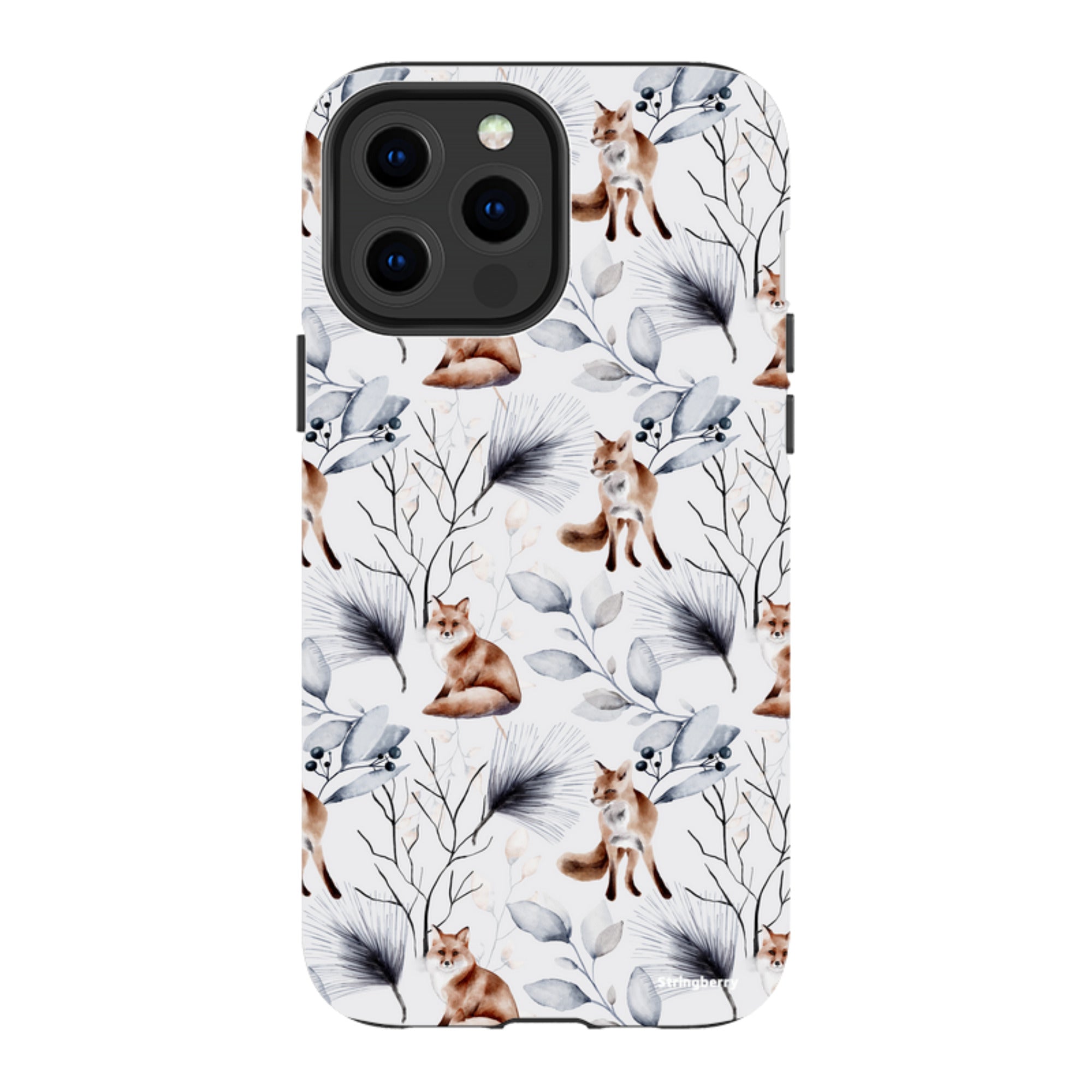 iPhone Tough Case - Foxy Xmas II