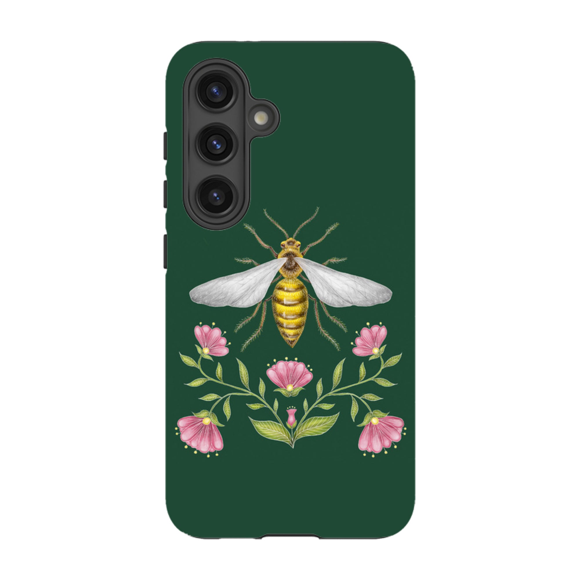 Samsung Tough Case - Wings Of Freedom Emerald By Catherine Rowe