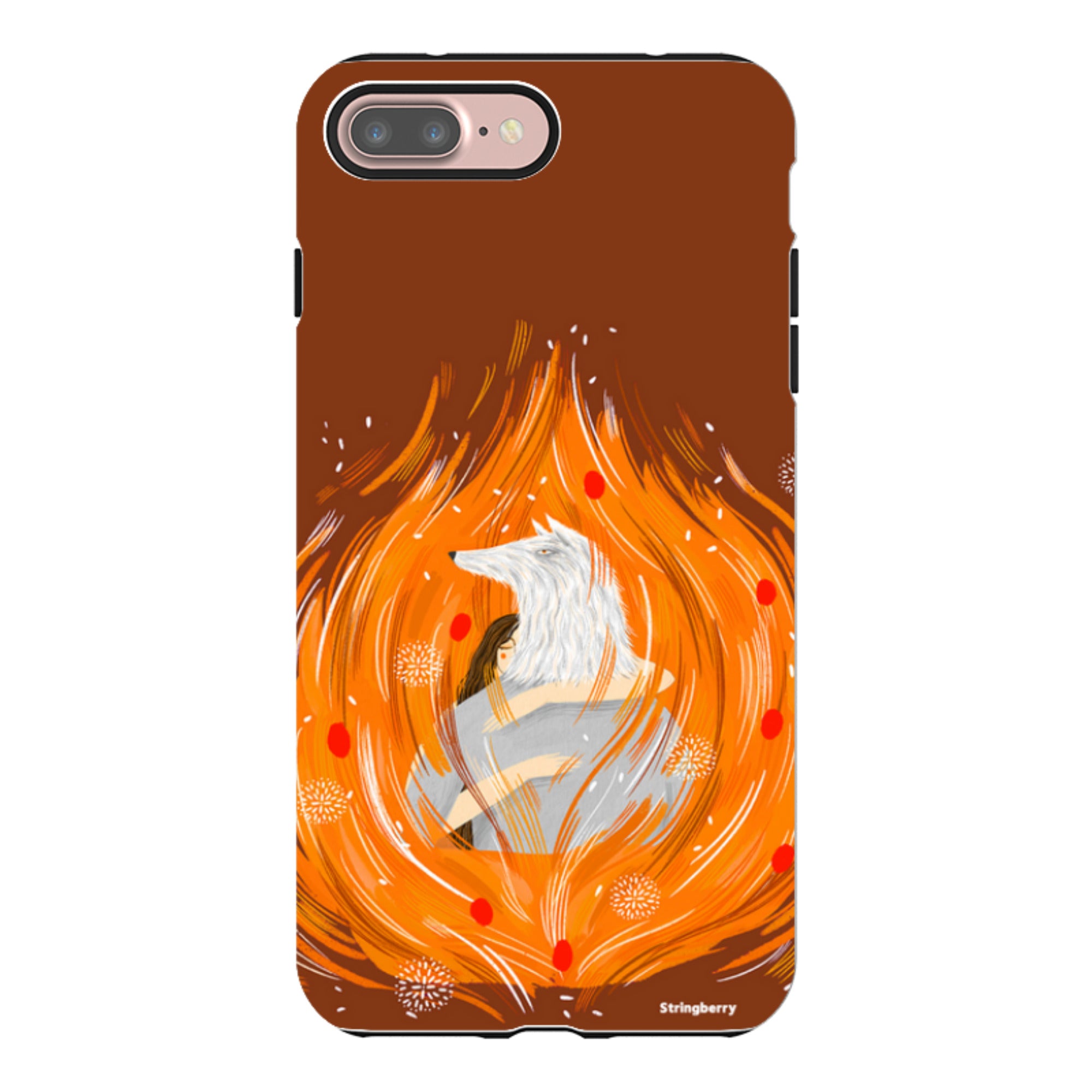 iPhone Tough Case - Fire Of Us By Madalina Andronic