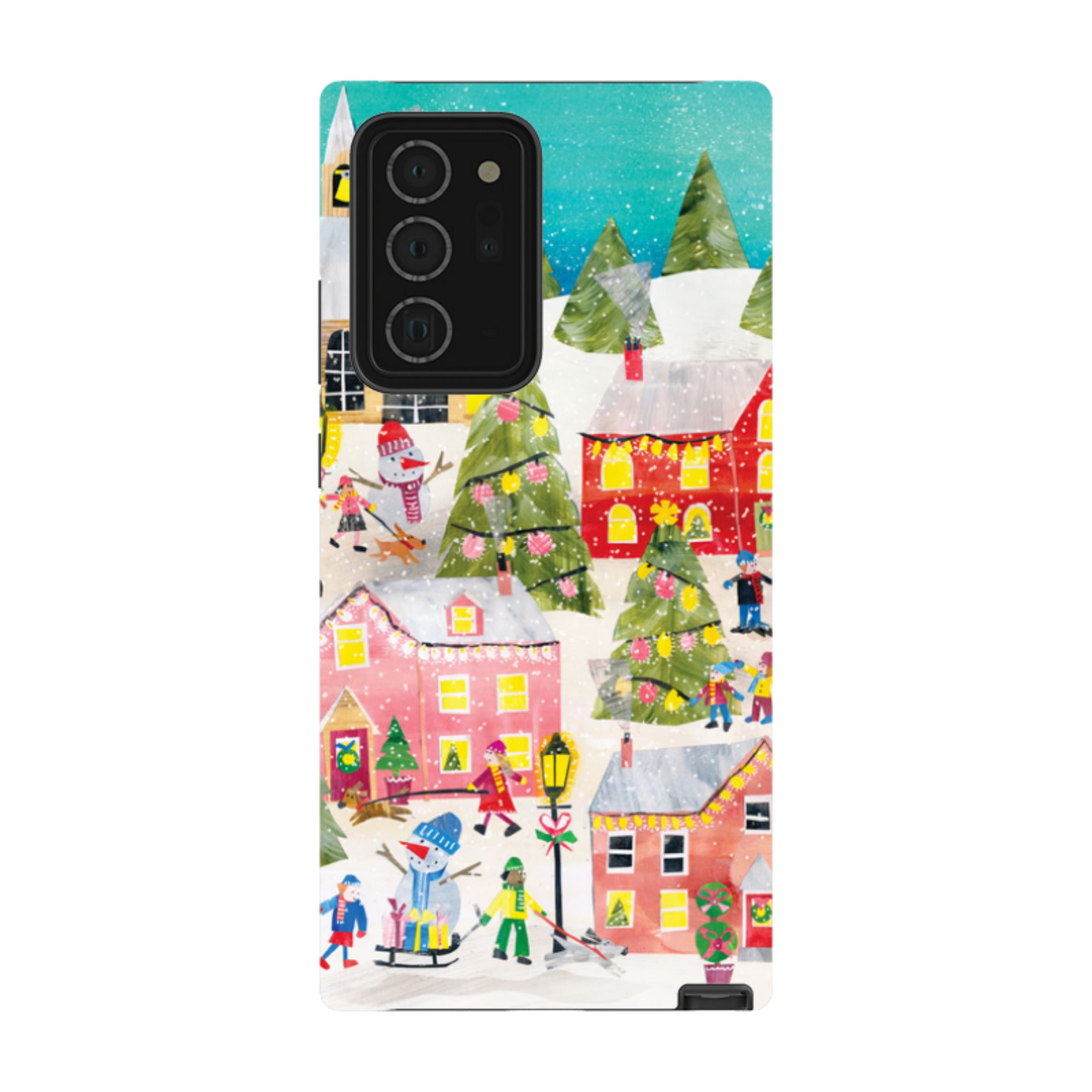 Samsung Tough Case - Winter Village By Tracey English