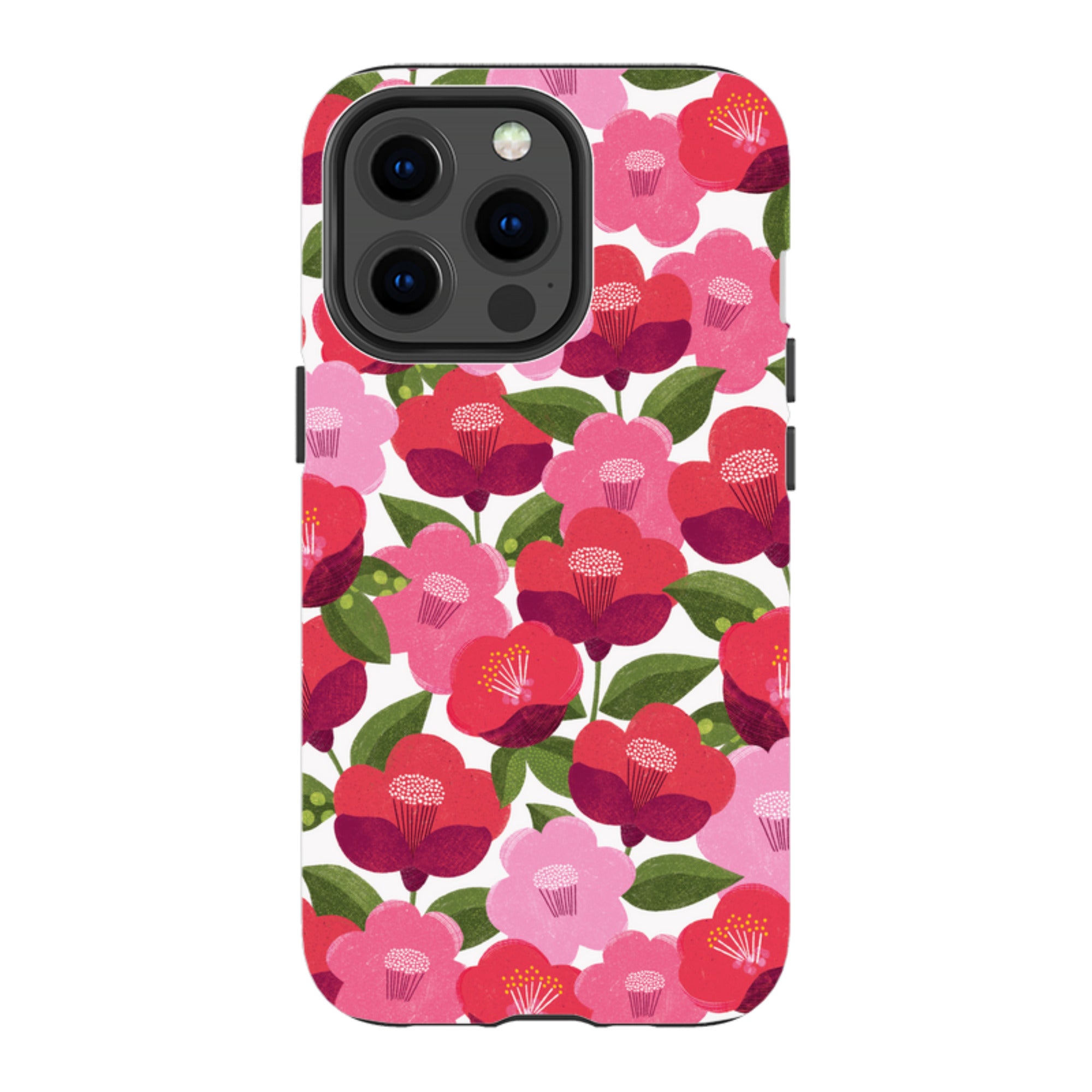 iPhone Tough Case - Camellia I By Ali Brookes