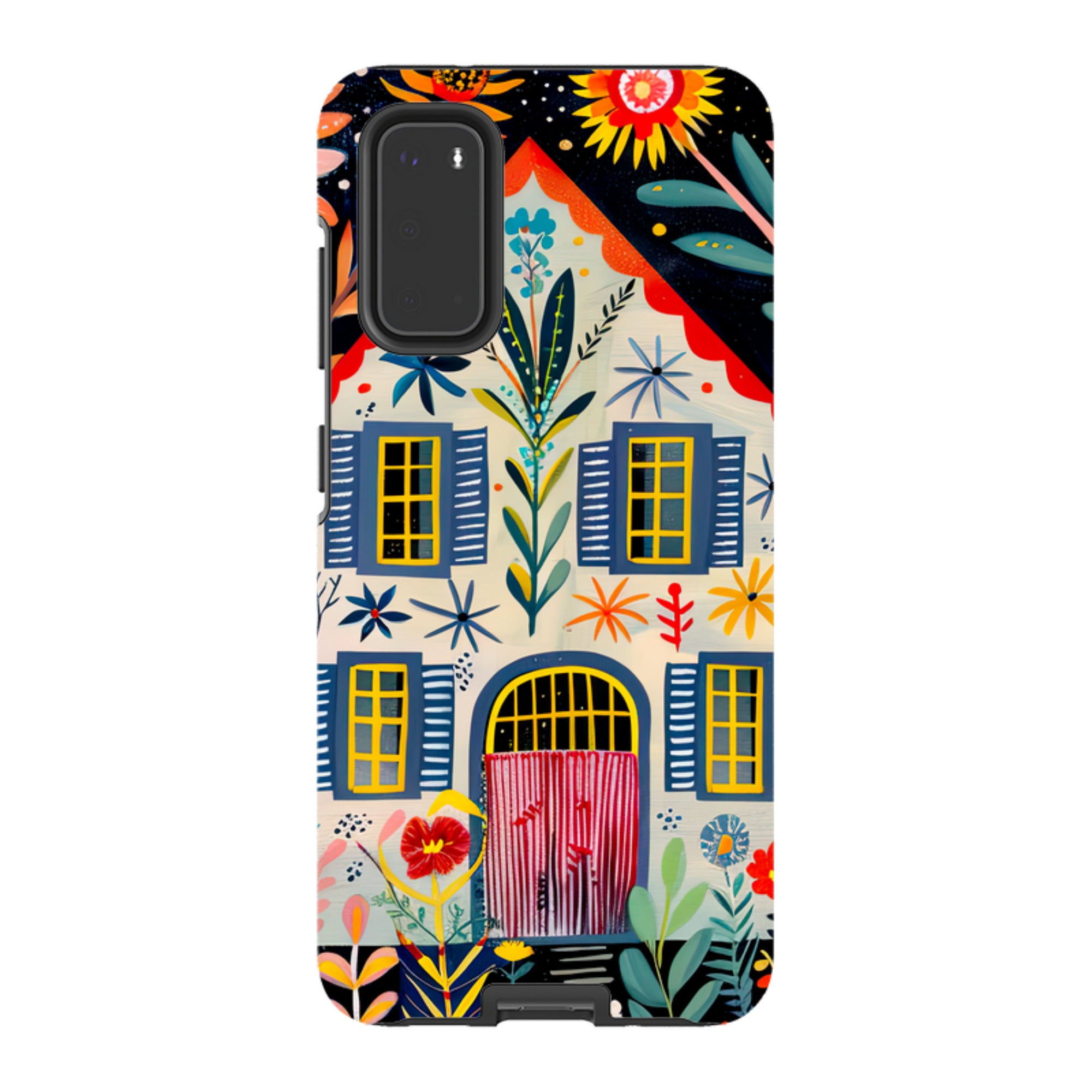 Samsung Tough Case - Folk Art House X