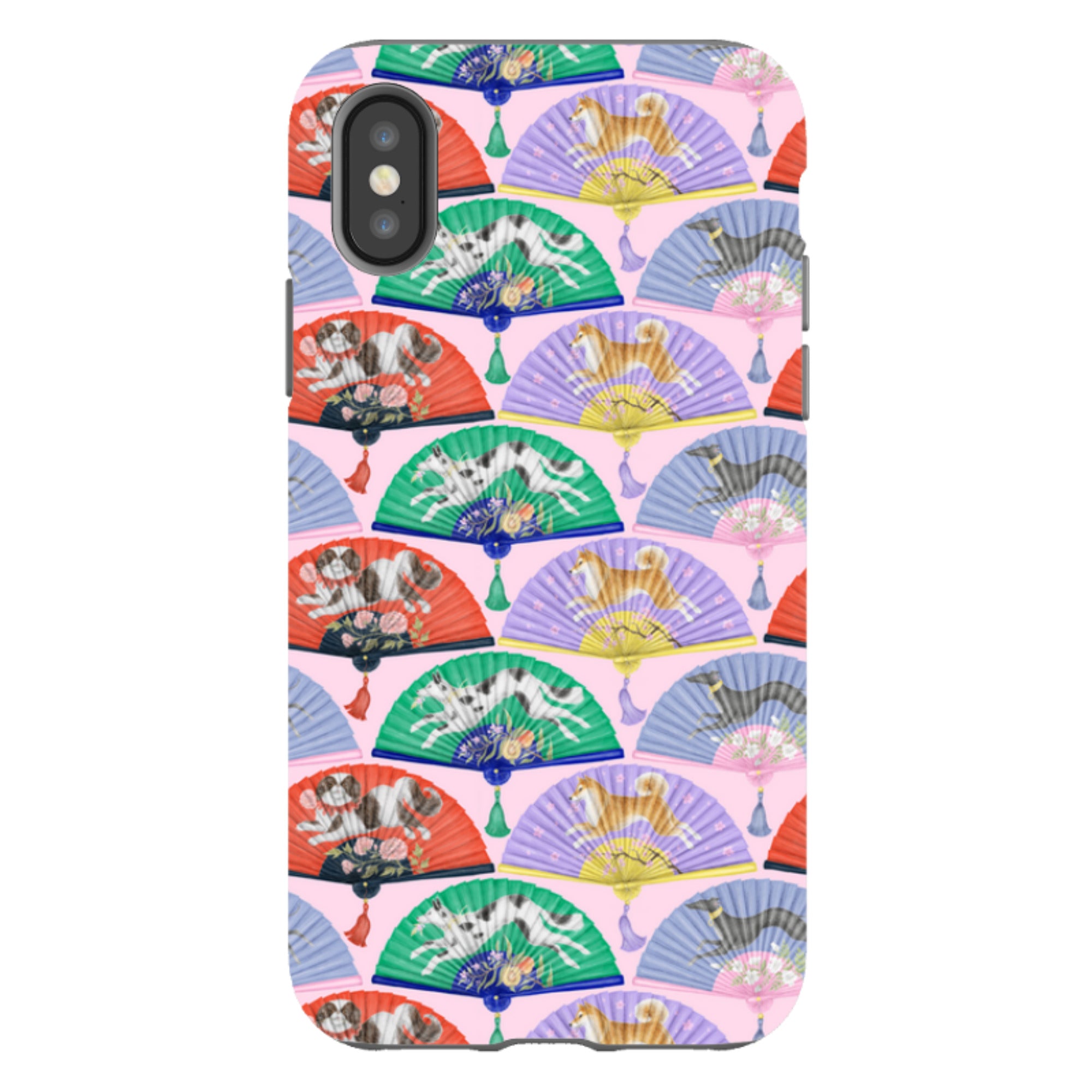 iPhone Tough Case - Dog Fan By Catherine Rowe