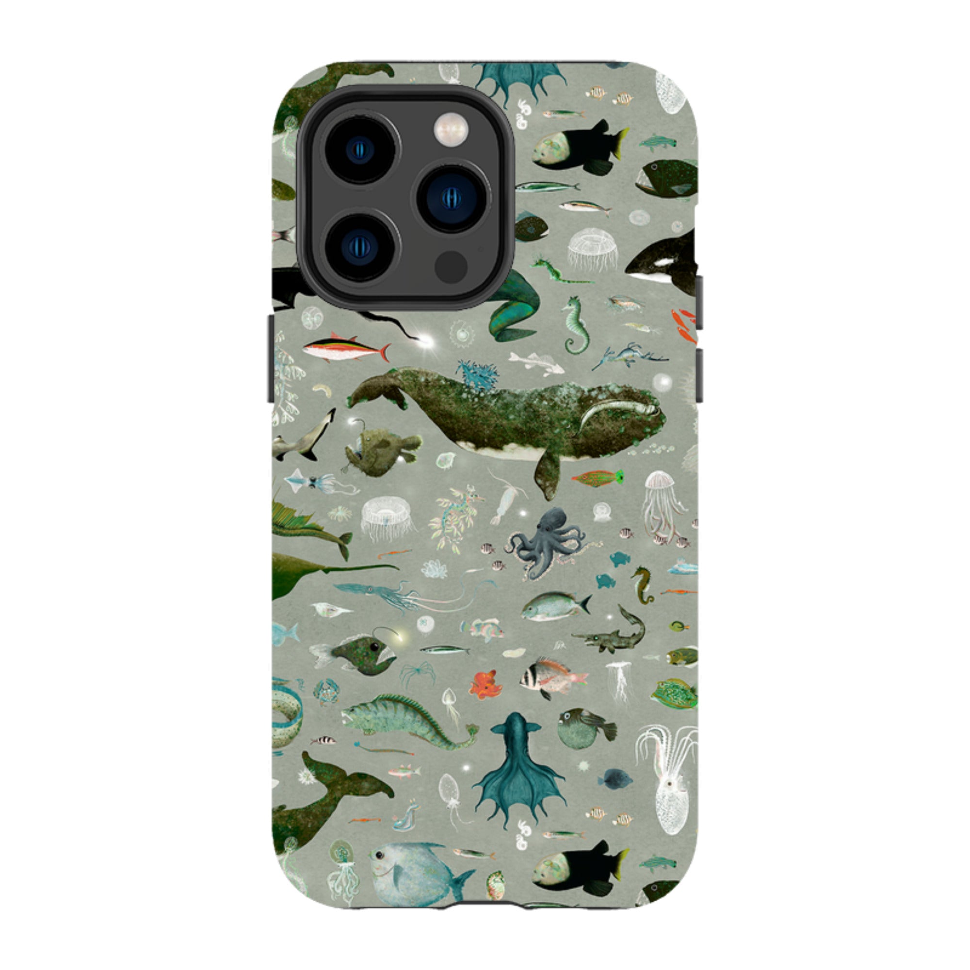 iPhone Tough Case - Moon Shadow By Katherine Quinn