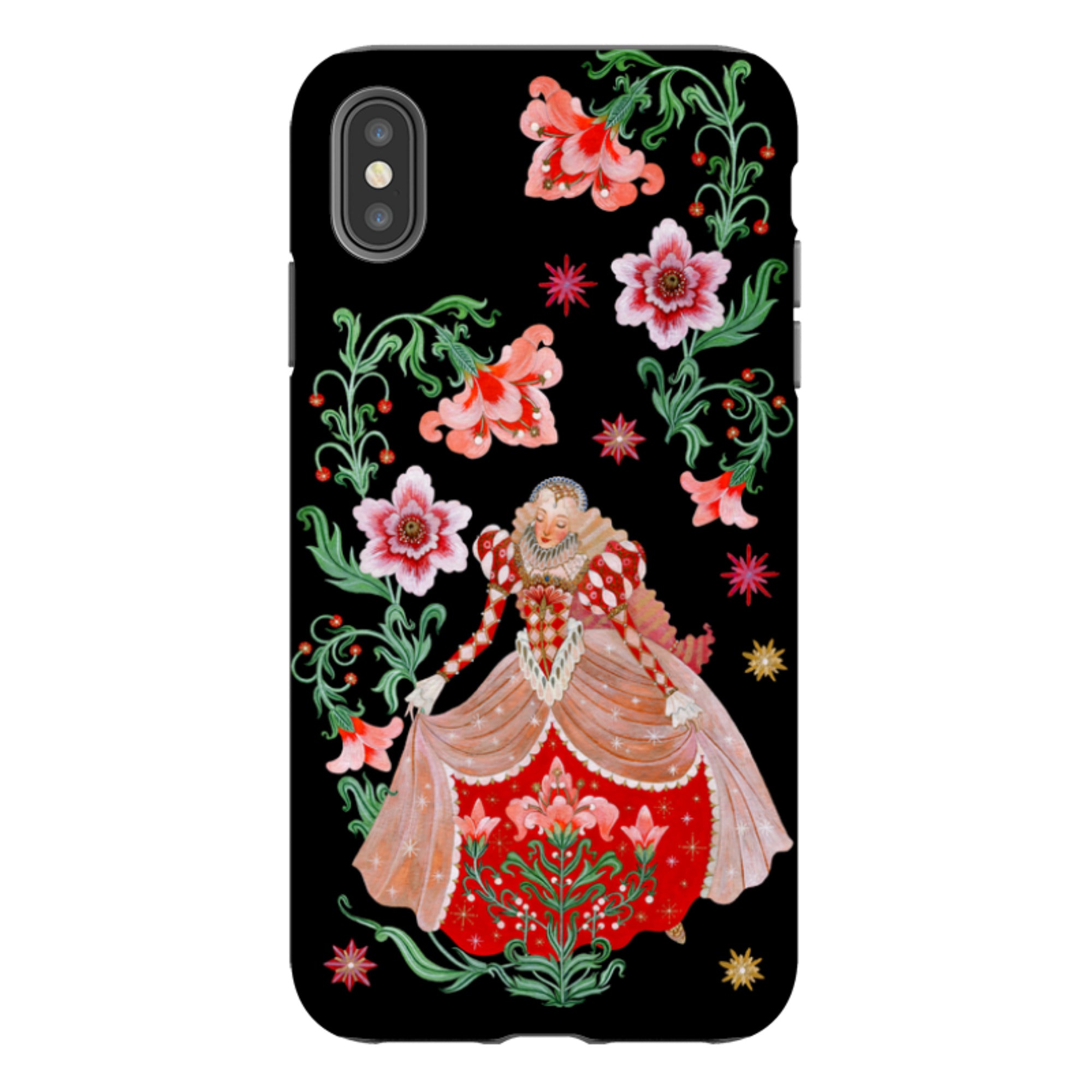 iPhone Tough  Case - Nine Ladies Dancing By Maria Matos