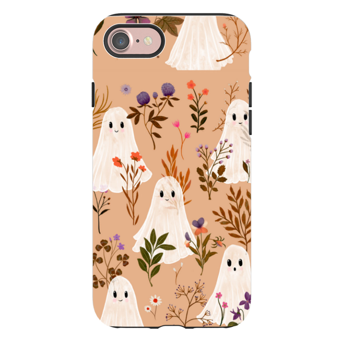 iPhone Tough Case - Ghost in the Garden - Cider Clay By Katherine Quinn