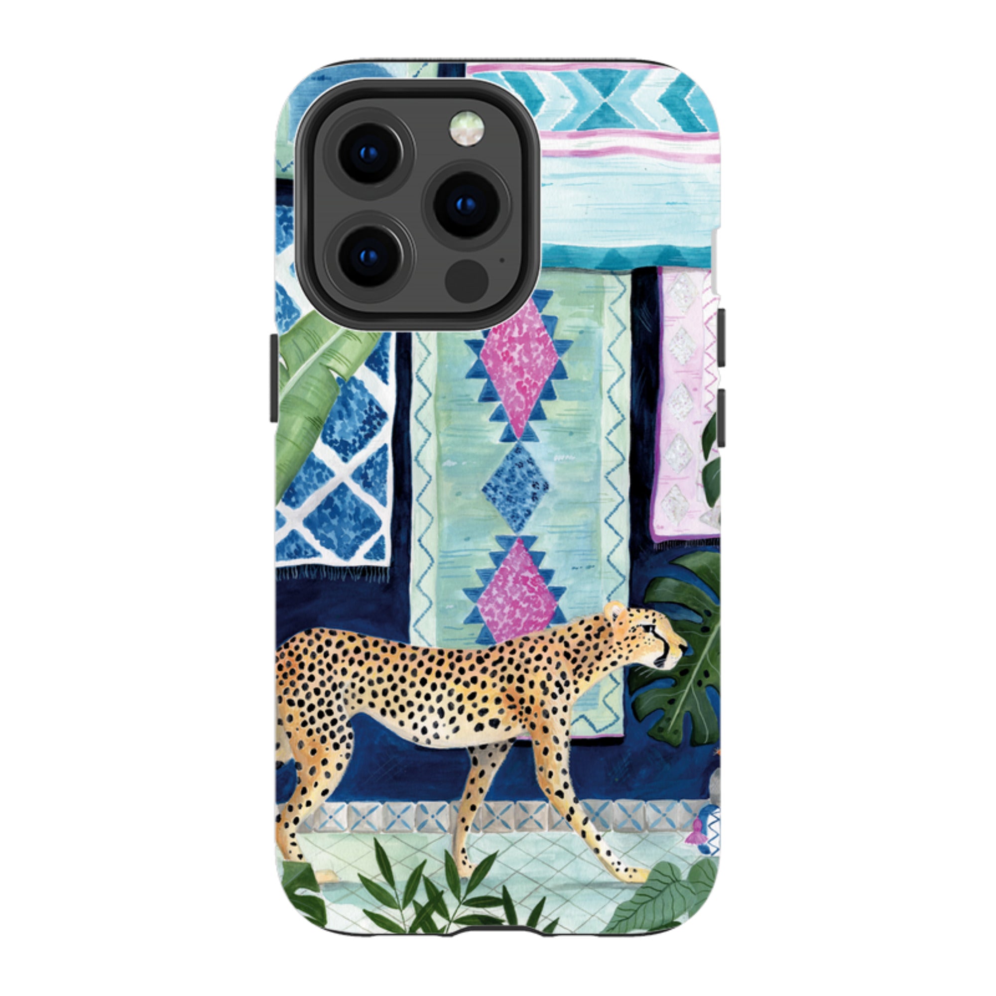 iPhone Tough Case - Morocco Cheetah By Bex Parkin