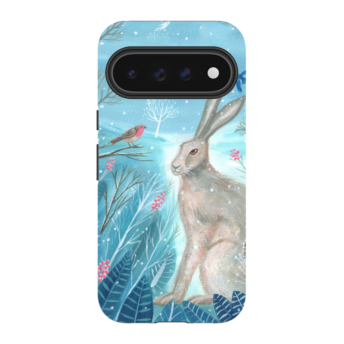 Google Tough Case - Winter Hare By Mary Stubberfield