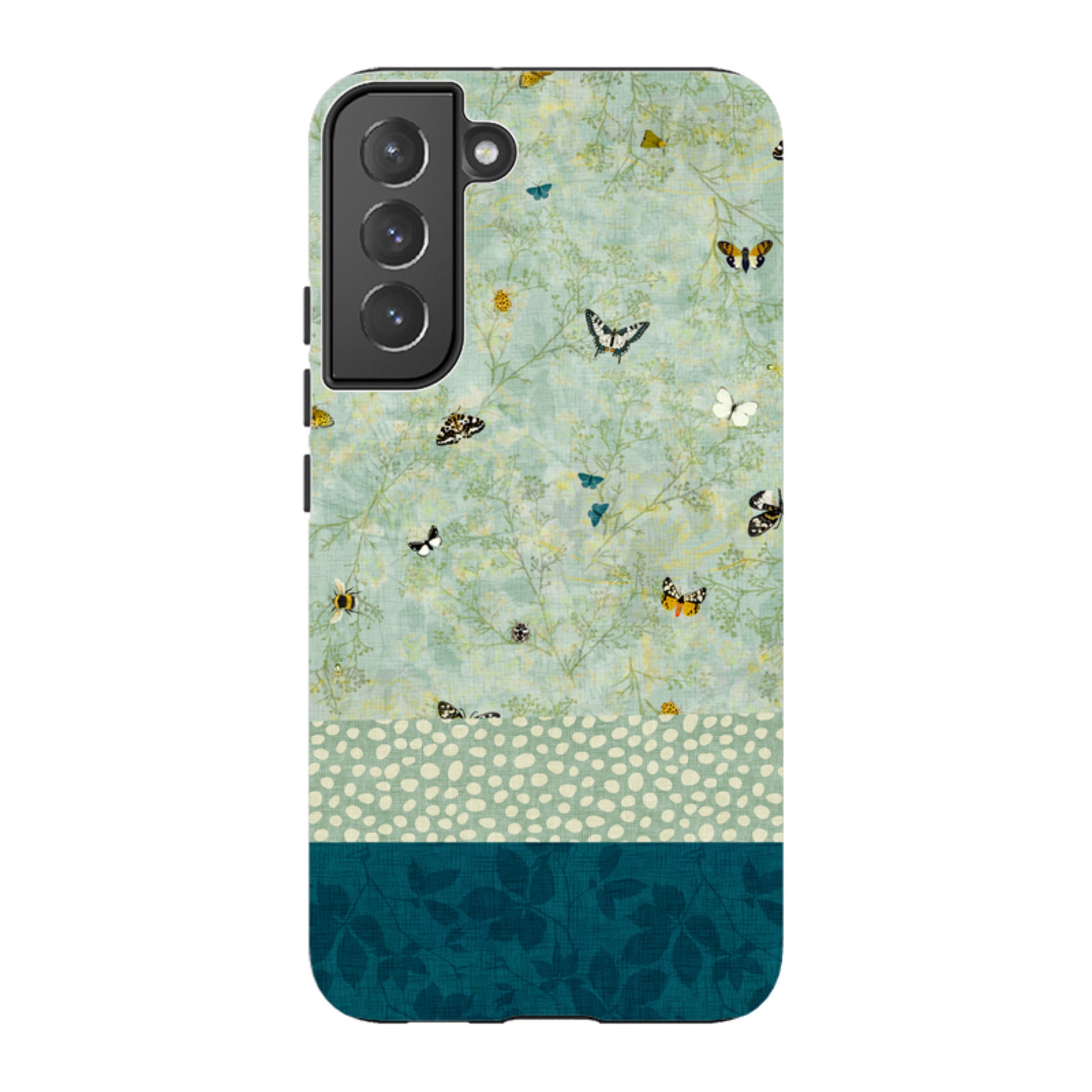 Samsung Tough  Case - Chinoiserie Garden Soft Sage 2 By Katherine Quinn