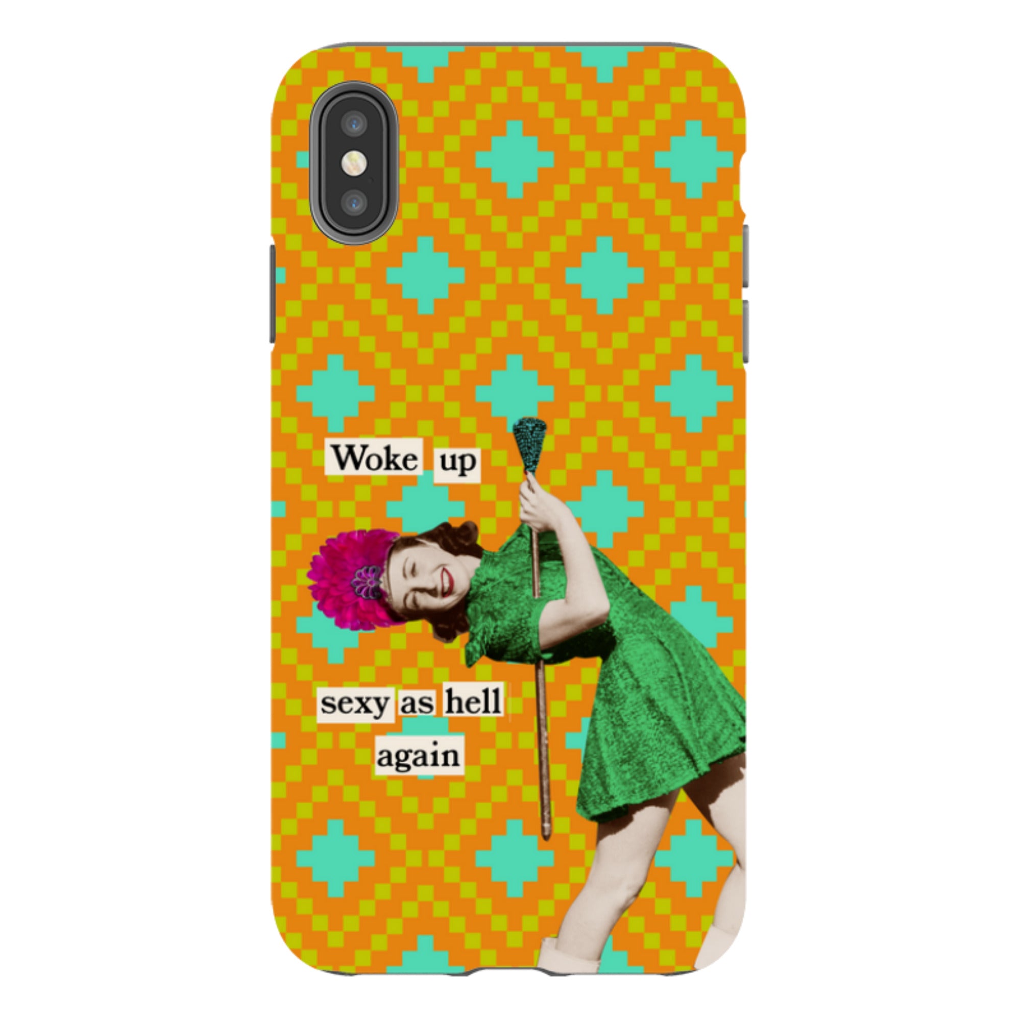 iPhone Tough Case - Woke Up By Clare Jordan