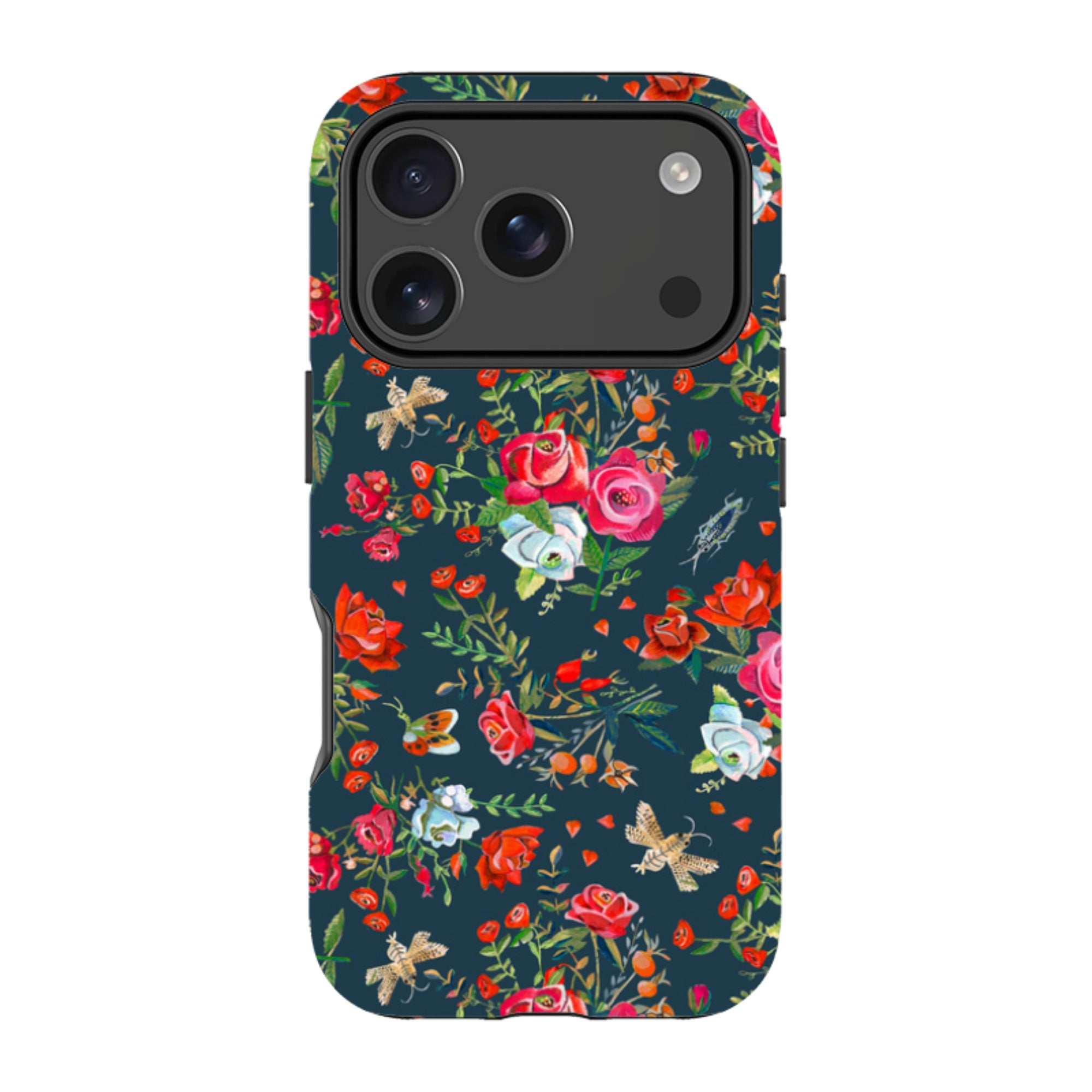 iPhone MagSafe Tough Case -  Blue Roses By Caroline Bonne Muller