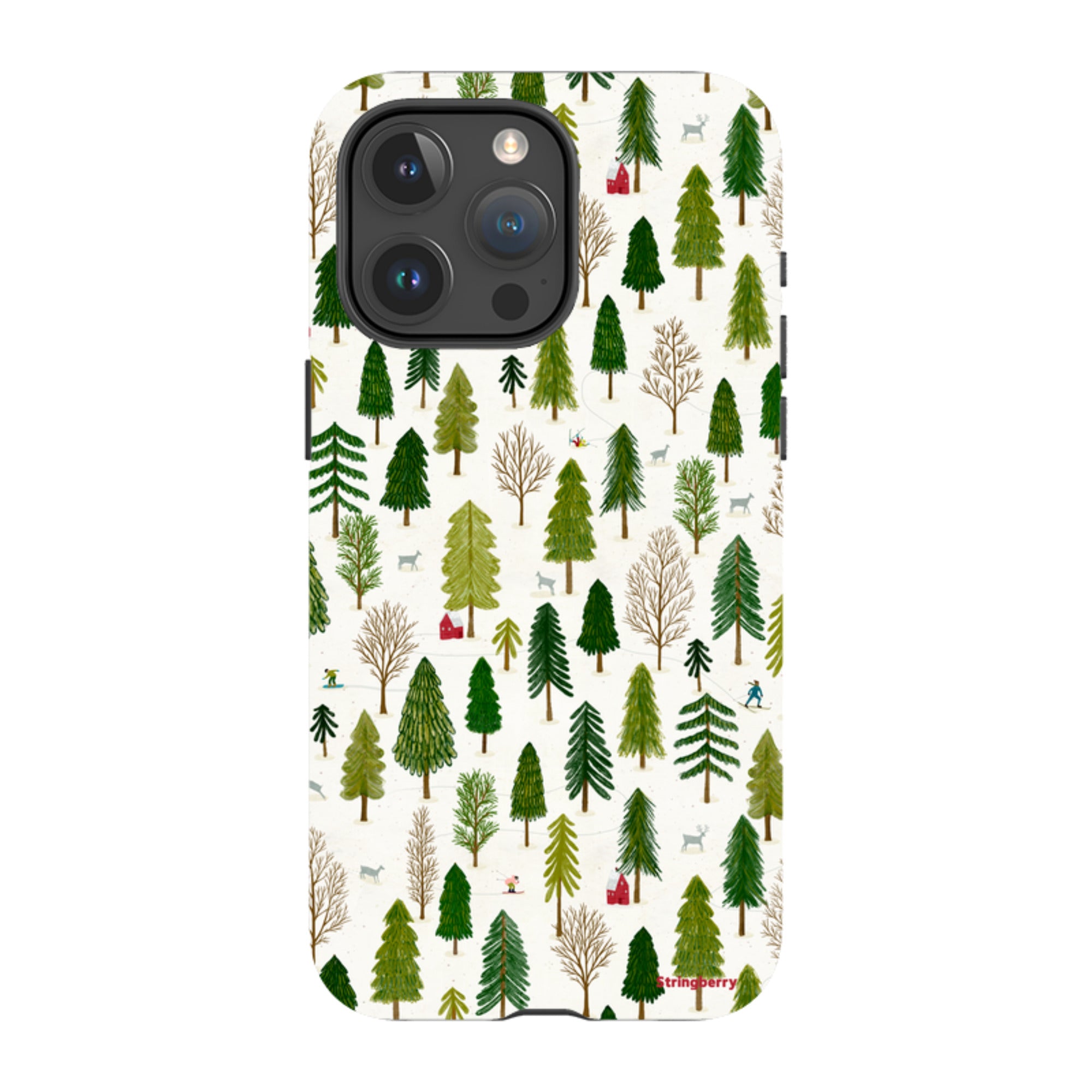 iPhone Tough Case - Winter Landscape IV By Katherine Quinn