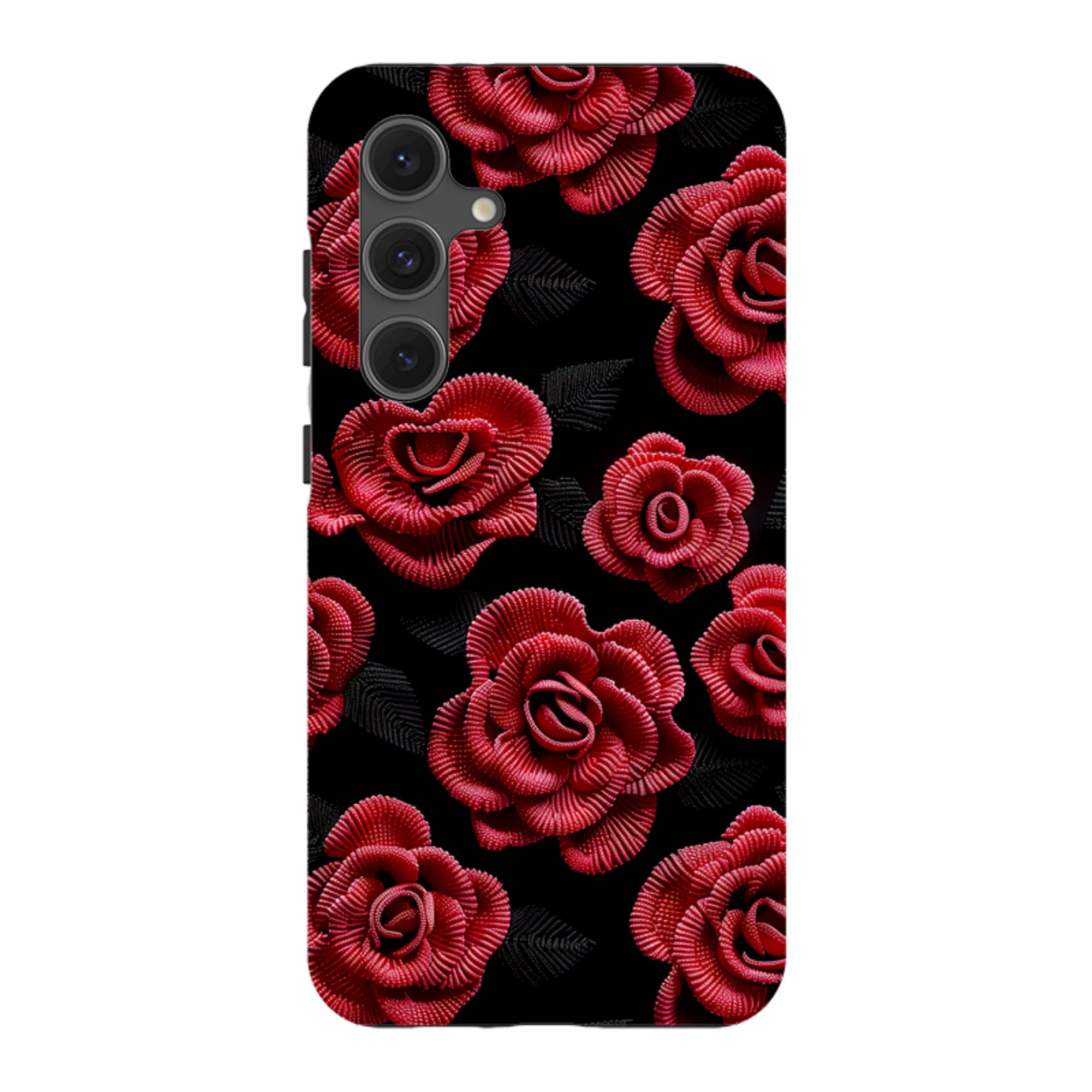 Samsung Tough Case - Dark Roses II